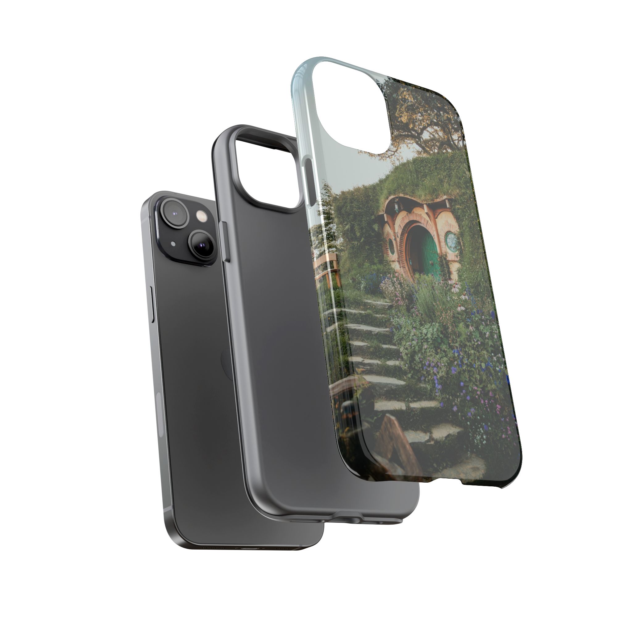 Cottagecore Hobbit Tough Case - Botanical-Pathway Rustic-Charm - Image 3
