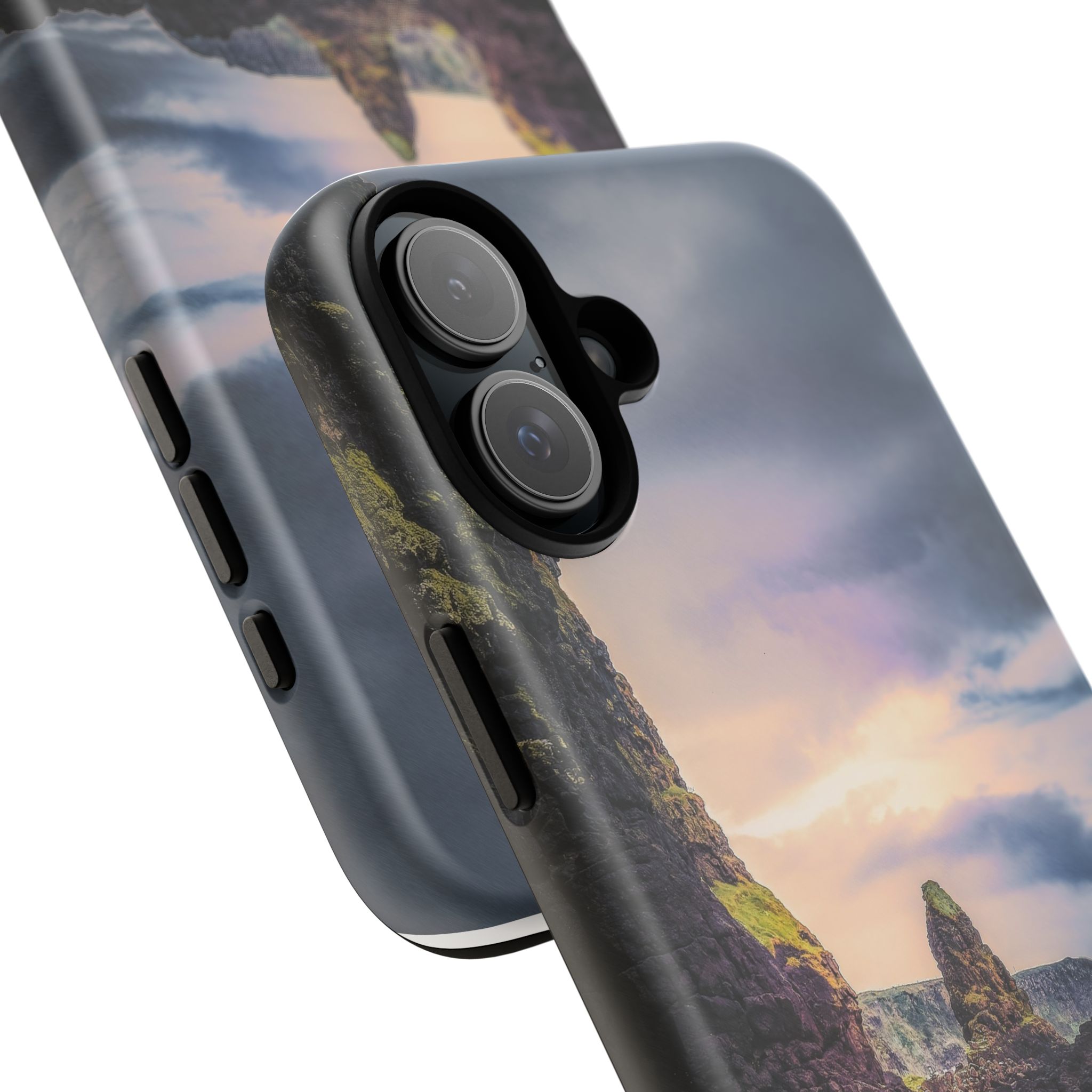 Mystic Cliff Tough Cases - Scandinavian-Modern Coastal Twilight - Image 134