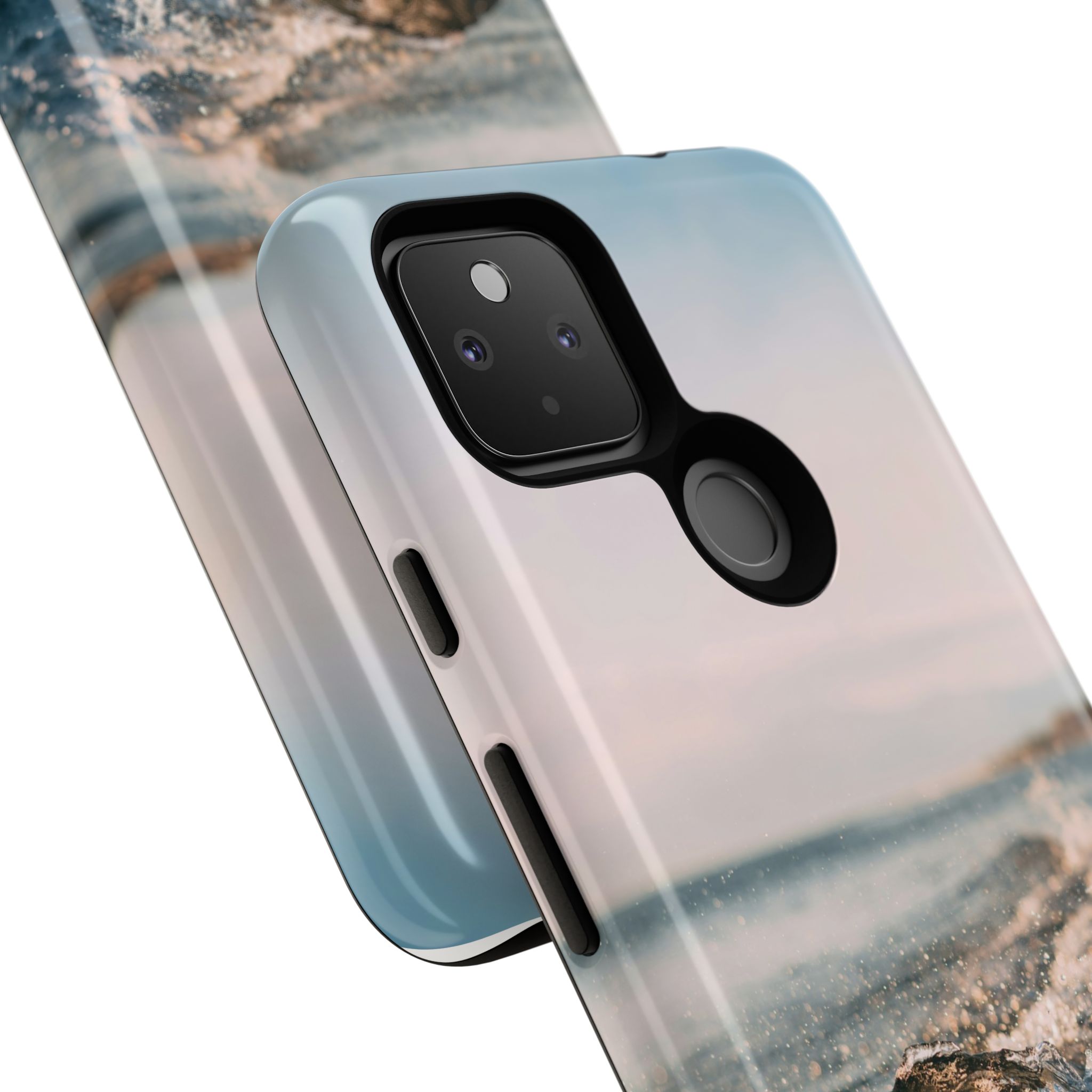 Coastal Wave Tough Cases - Scandinavian-Seaside Serenity - Image 226
