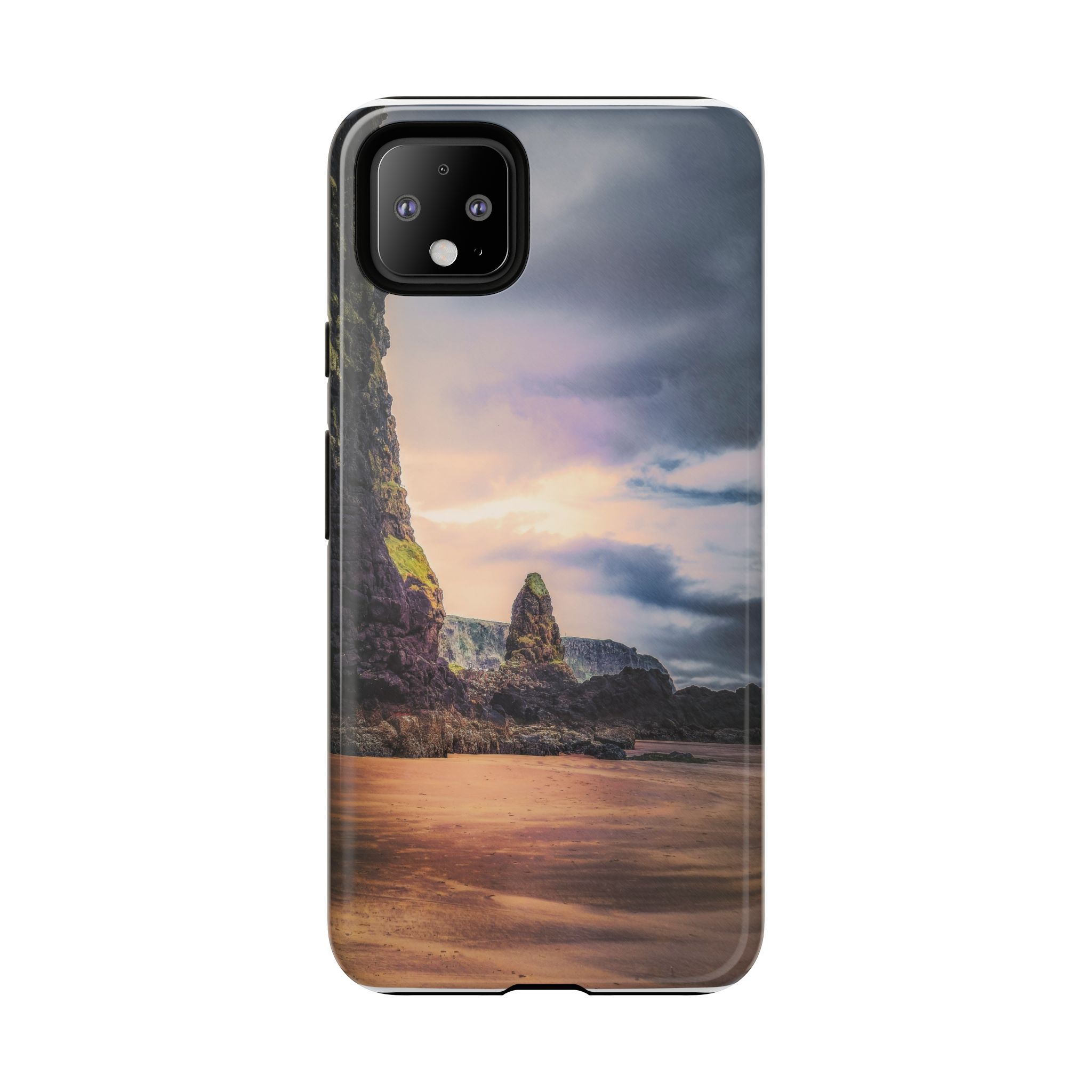 Mystic Cliff Tough Cases - Scandinavian-Modern Coastal Twilight - Image 213