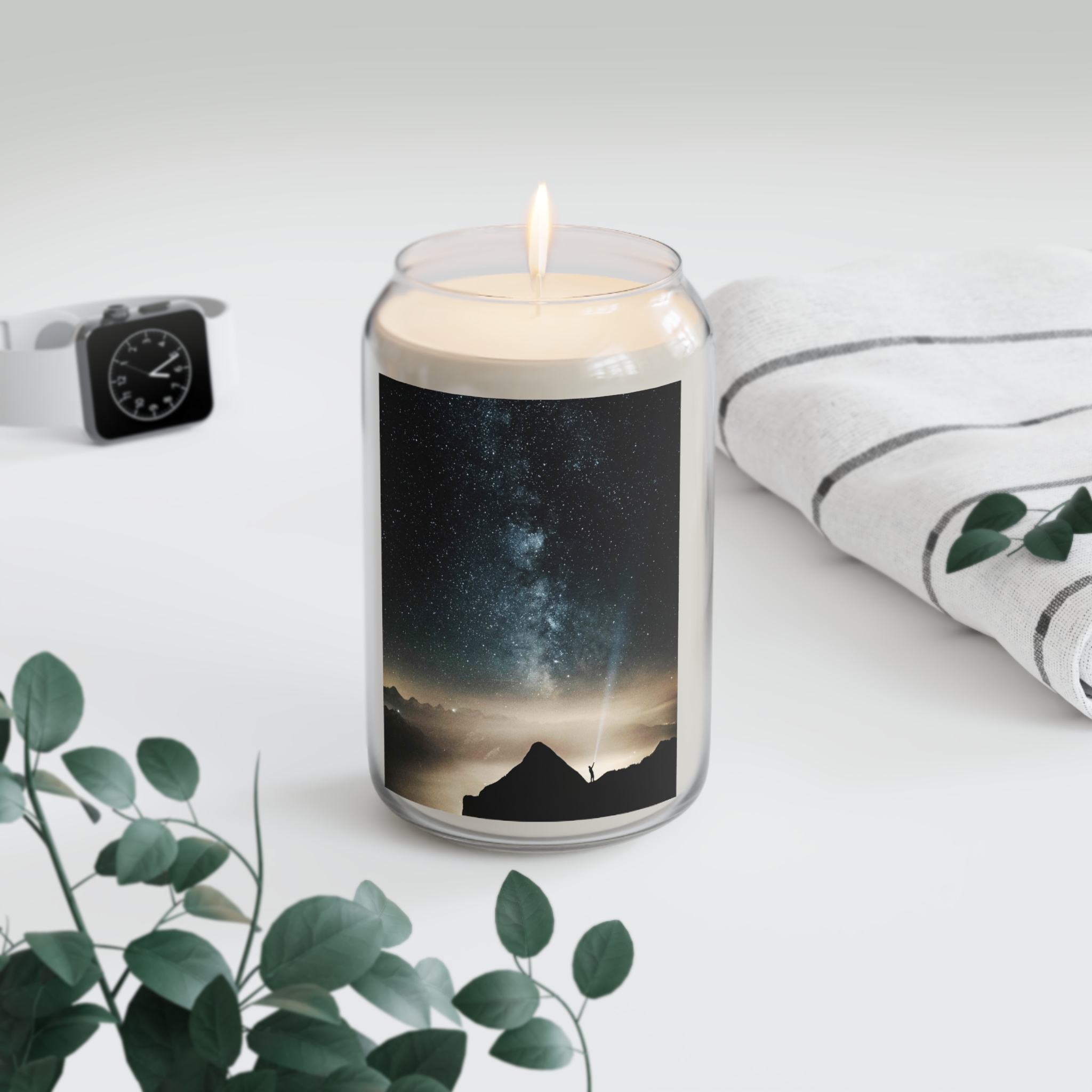 Mystic Galaxy Scented Candle, 13.75oz - Nocturnal-Starlight Exploration - Image 12