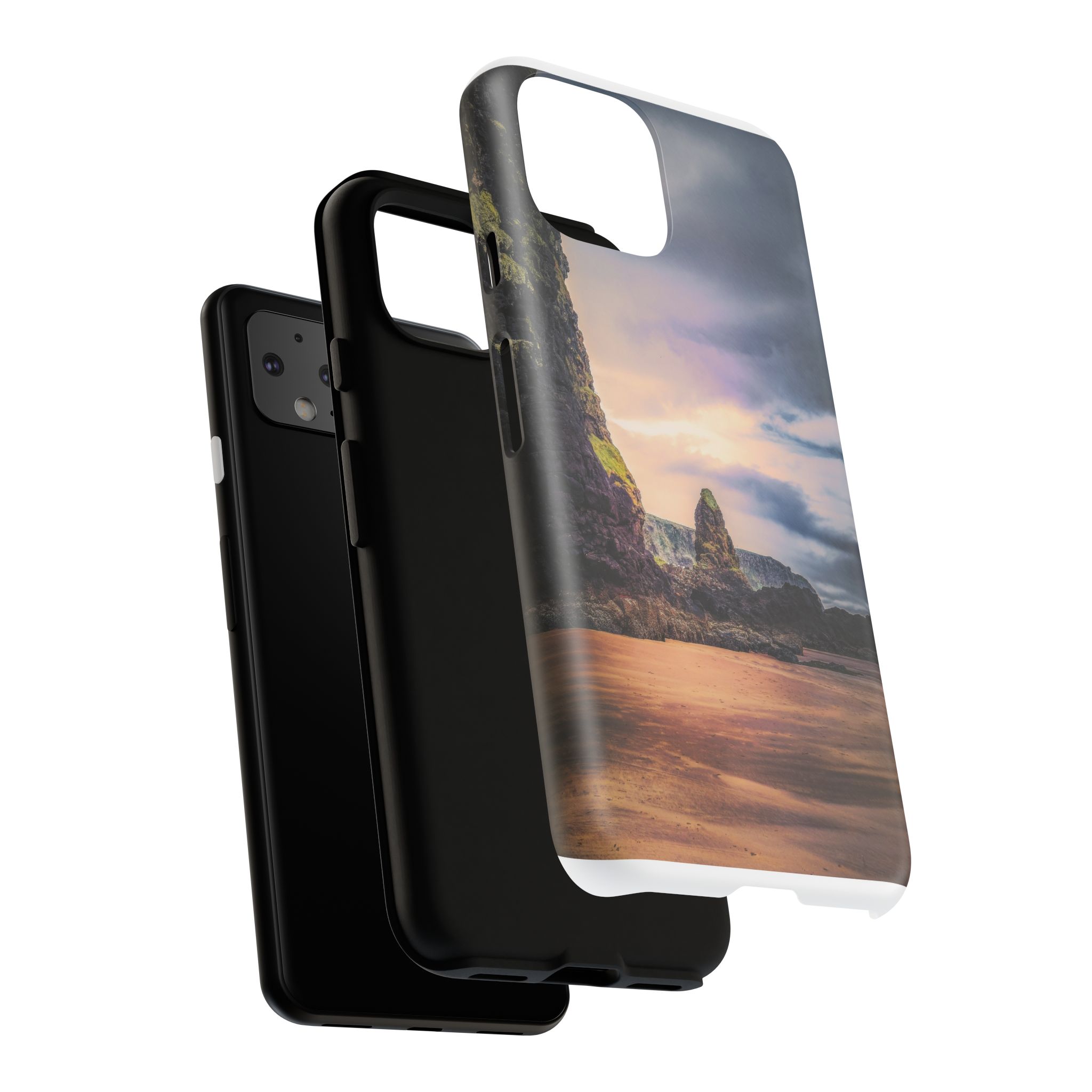 Mystic Cliff Tough Cases - Scandinavian-Modern Coastal Twilight - Image 212