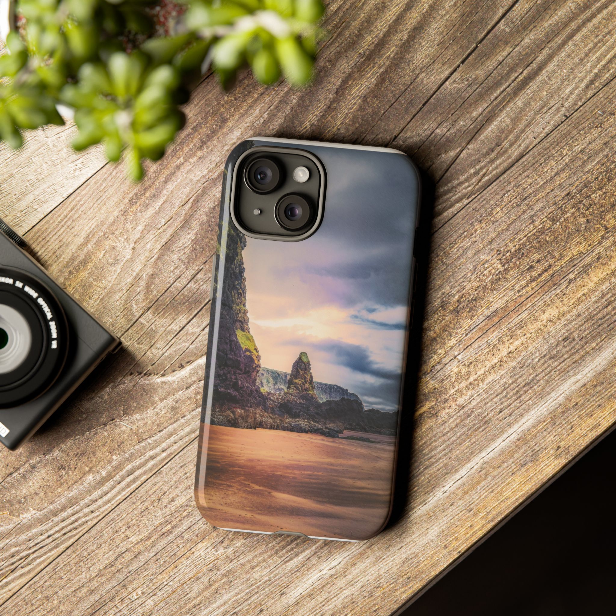 Mystic Cliff Tough Cases - Scandinavian-Modern Coastal Twilight - Image 59