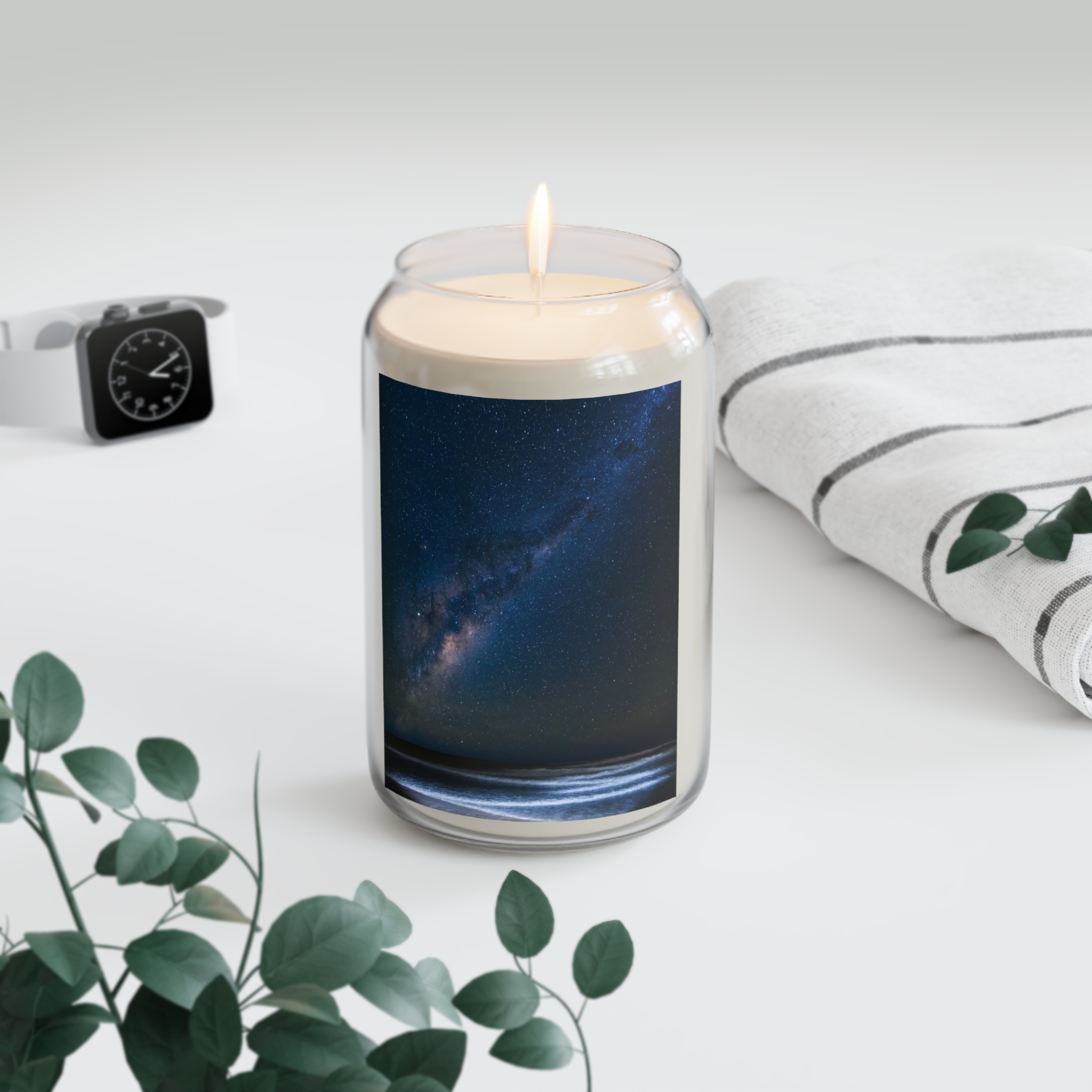 Cosmic Ocean Scented Candle, 13.75oz - Starry-Night Horizon Glow - Image 8