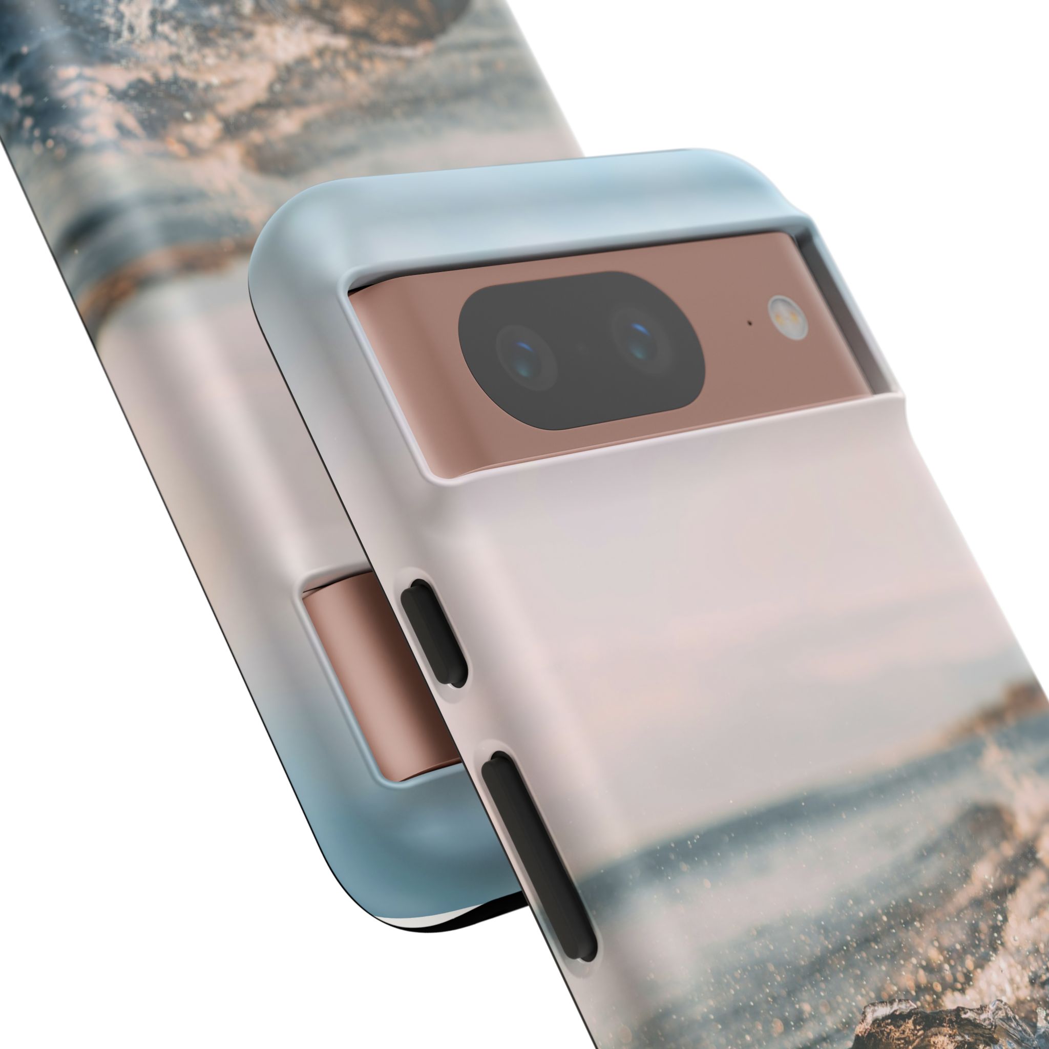 Coastal Wave Tough Cases - Scandinavian-Seaside Serenity - Image 118