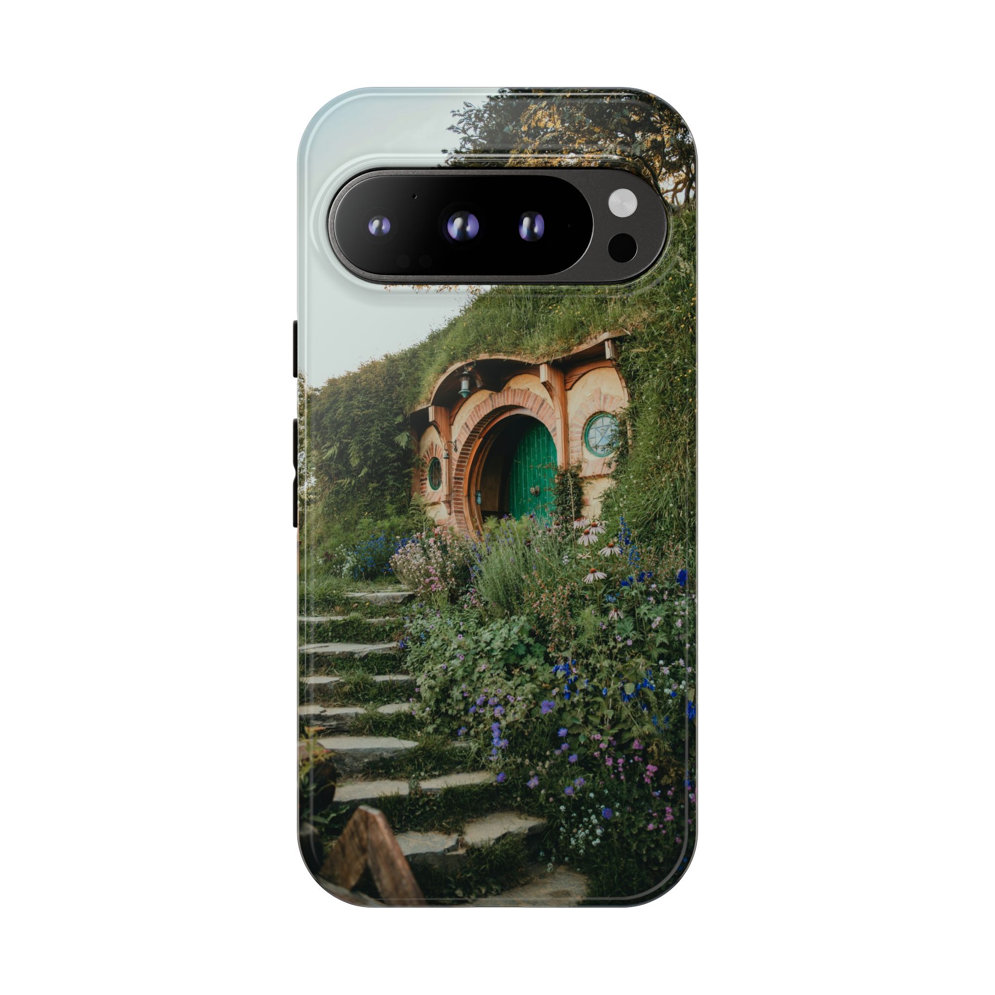 Cottagecore Hobbit Tough Case - Botanical-Pathway Rustic-Charm - Image 159