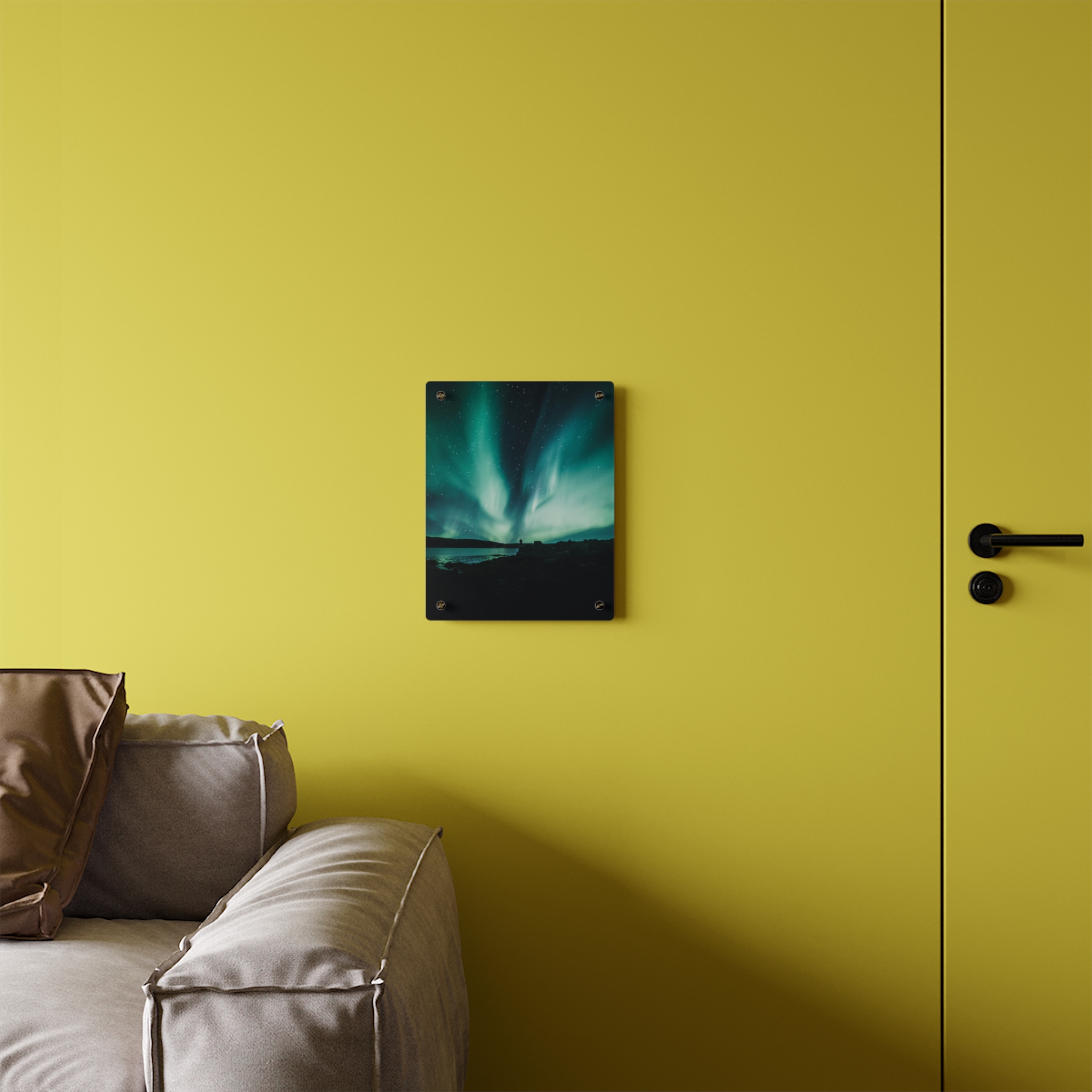 Aurora Borealis Acrylic Wall Art - Ethereal-Night Skyscape - Image 12