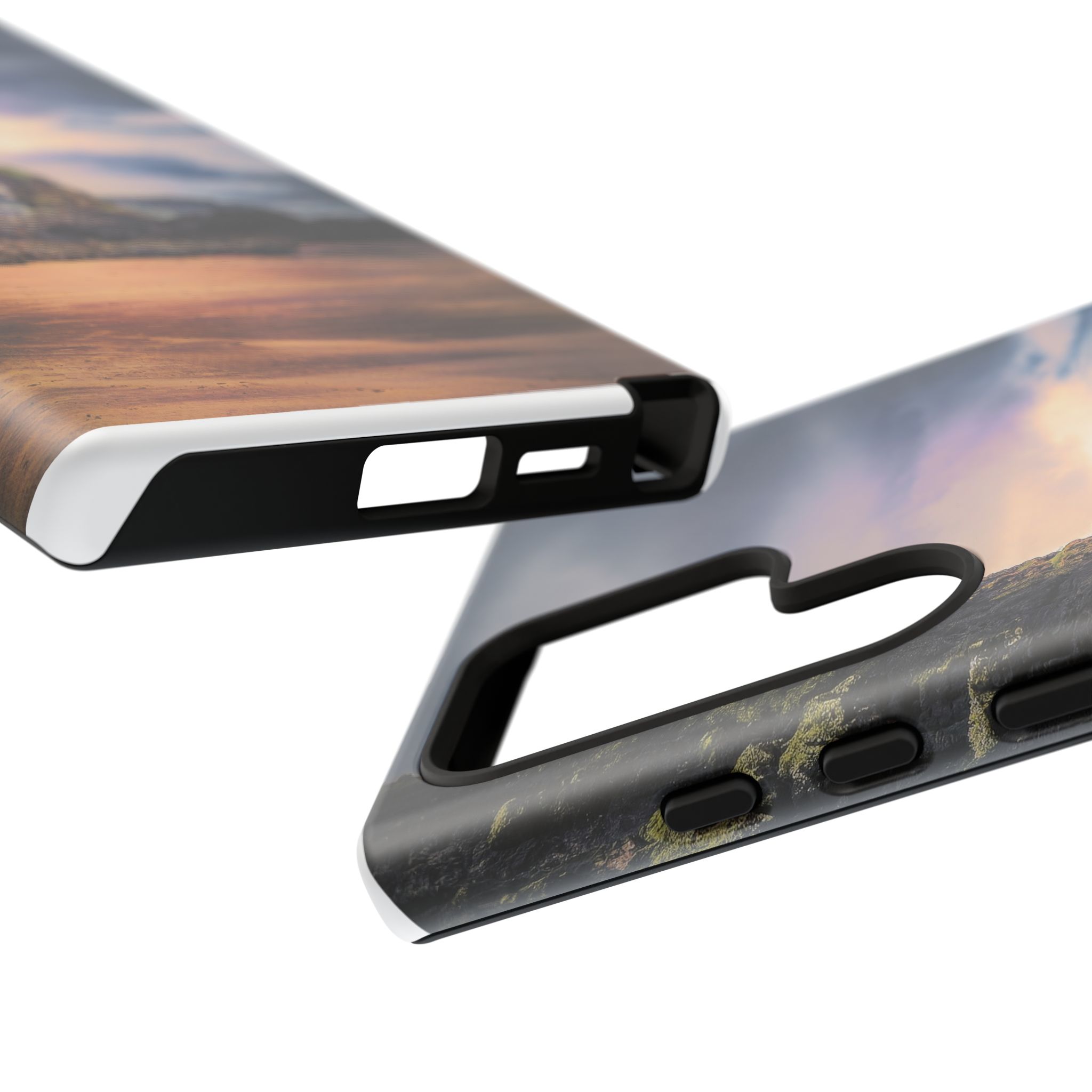 Mystic Cliff Tough Cases - Scandinavian-Modern Coastal Twilight - Image 103