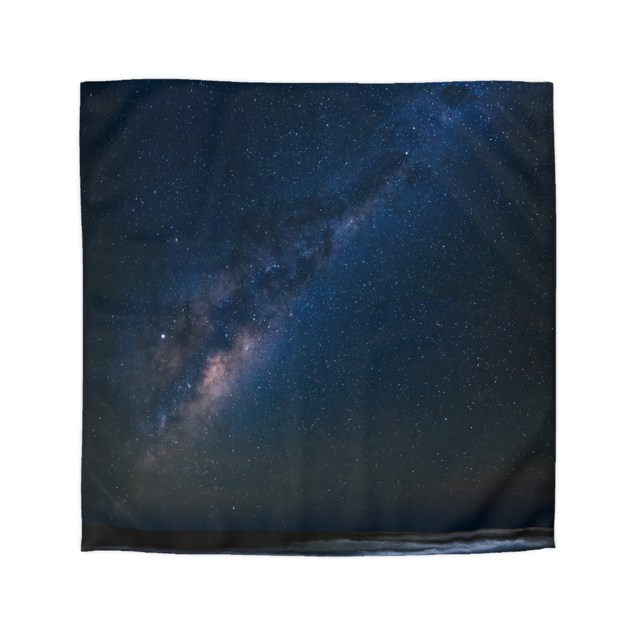 Cosmic Ocean Duvet Cover - Starry-Night Horizon Glow - Image 4
