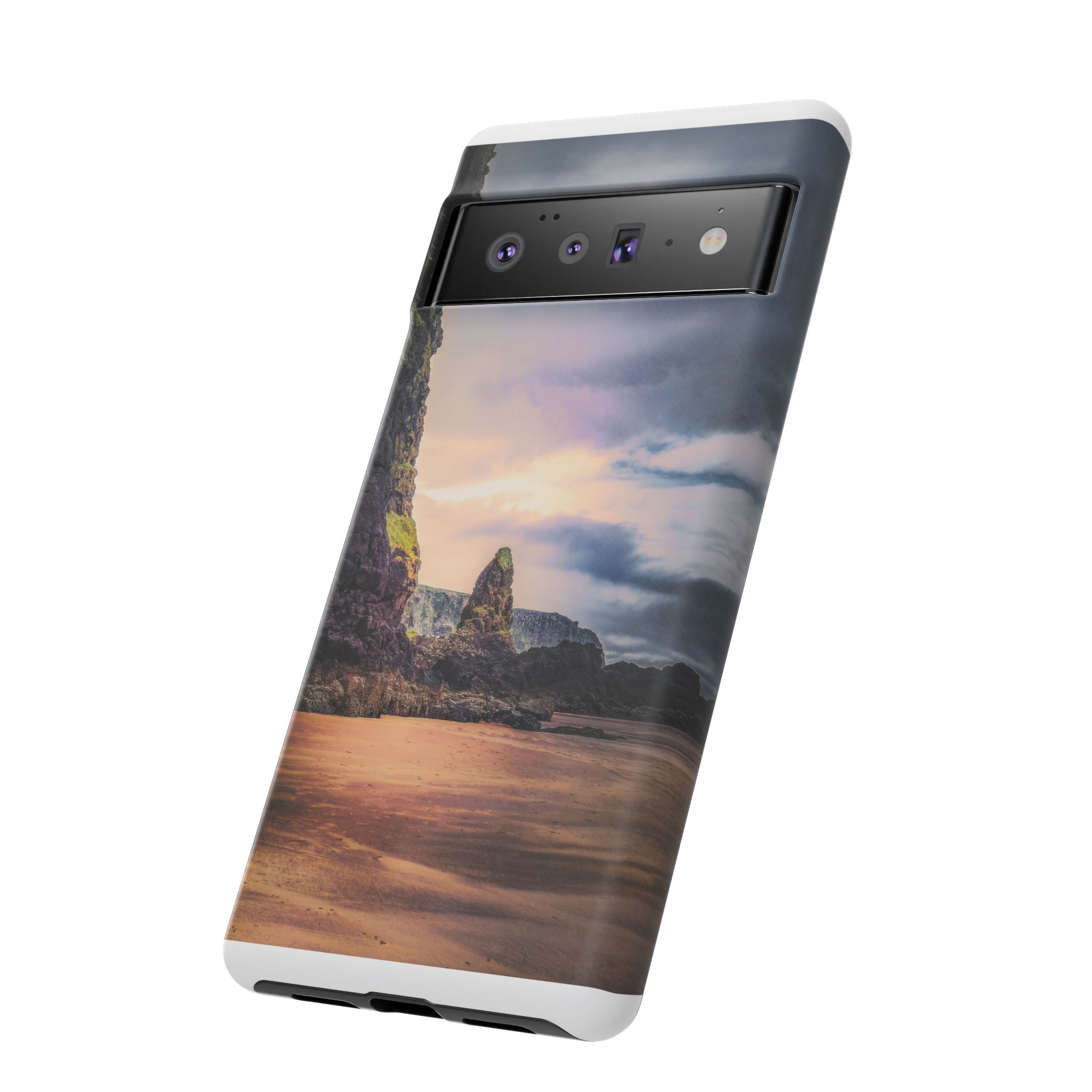 Mystic Cliff Tough Cases - Scandinavian-Modern Coastal Twilight - Image 54