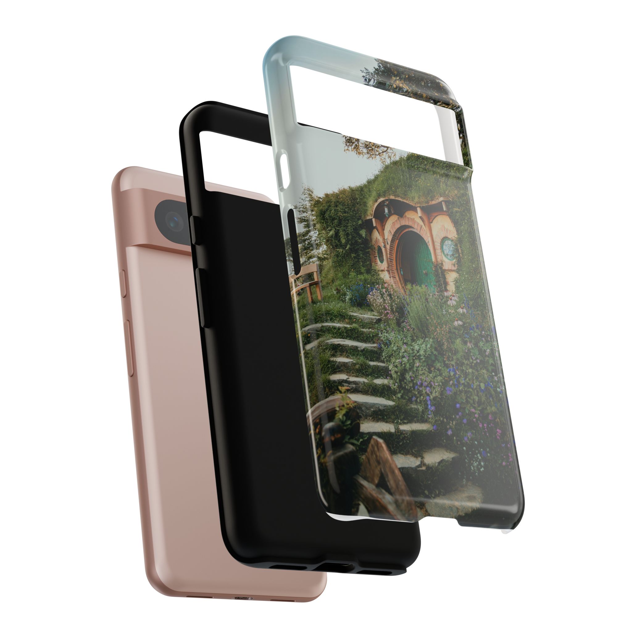 Cottagecore Hobbit Tough Case - Botanical-Pathway Rustic-Charm - Image 116