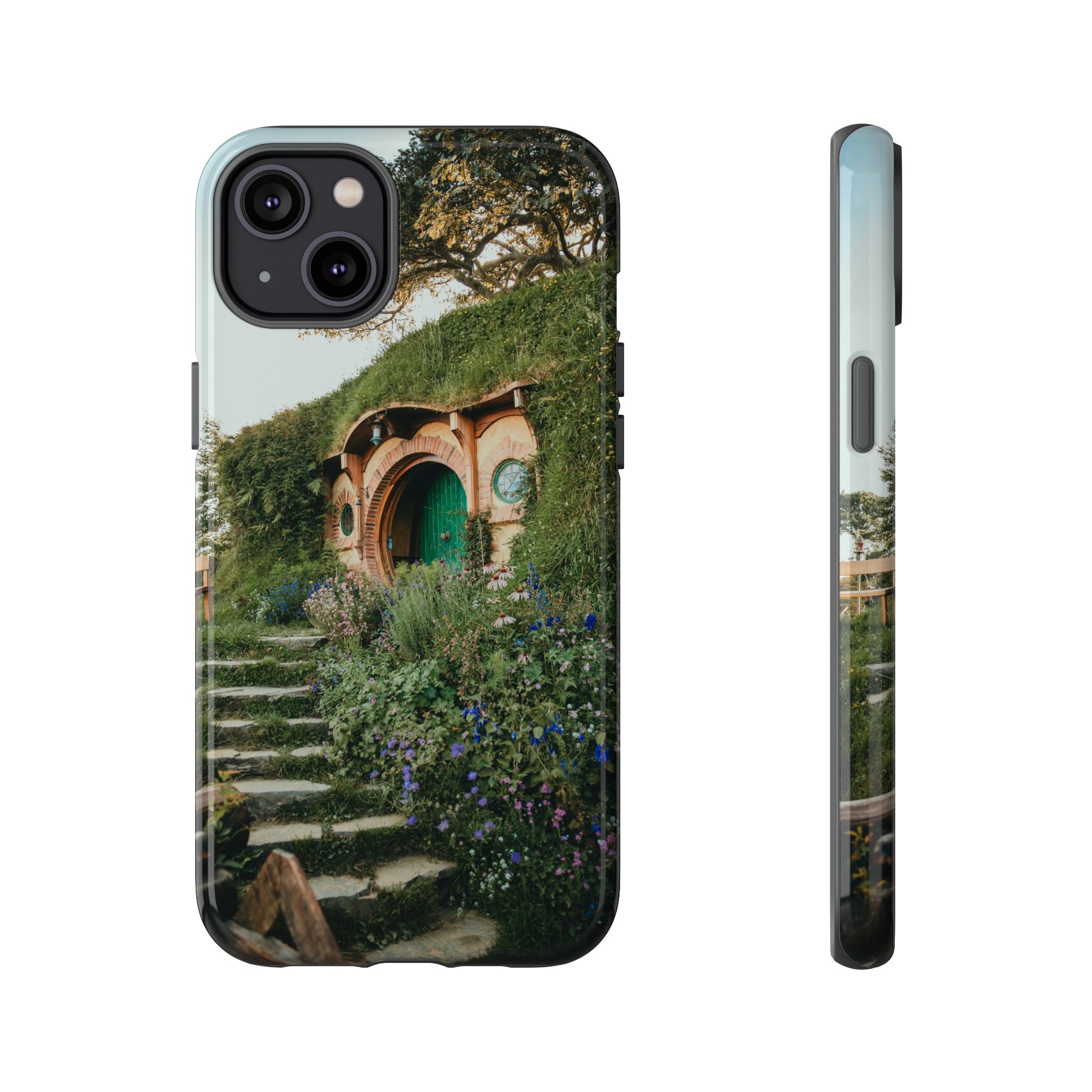 Cottagecore Hobbit Tough Case - Botanical-Pathway Rustic-Charm