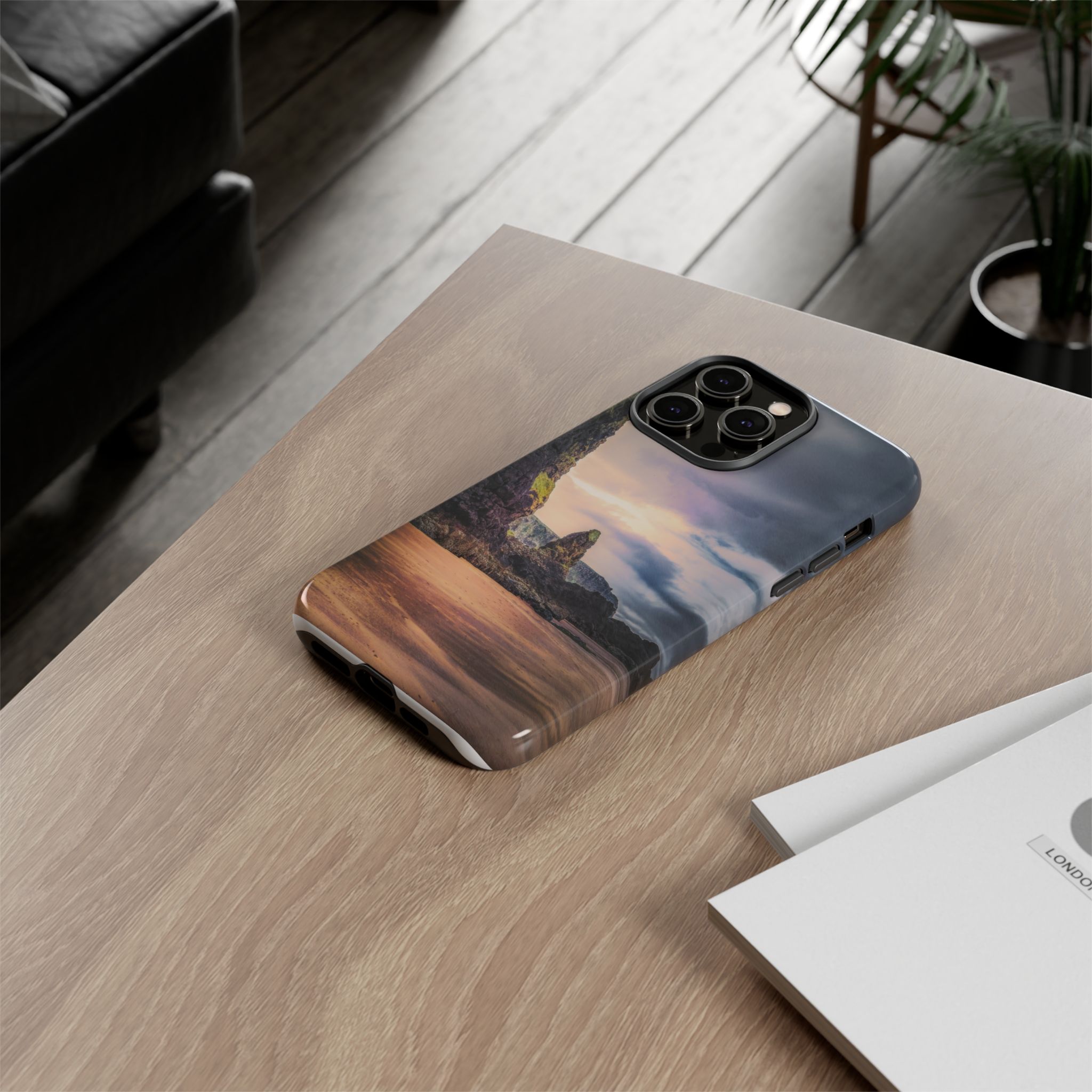 Mystic Cliff Tough Cases - Scandinavian-Modern Coastal Twilight - Image 12