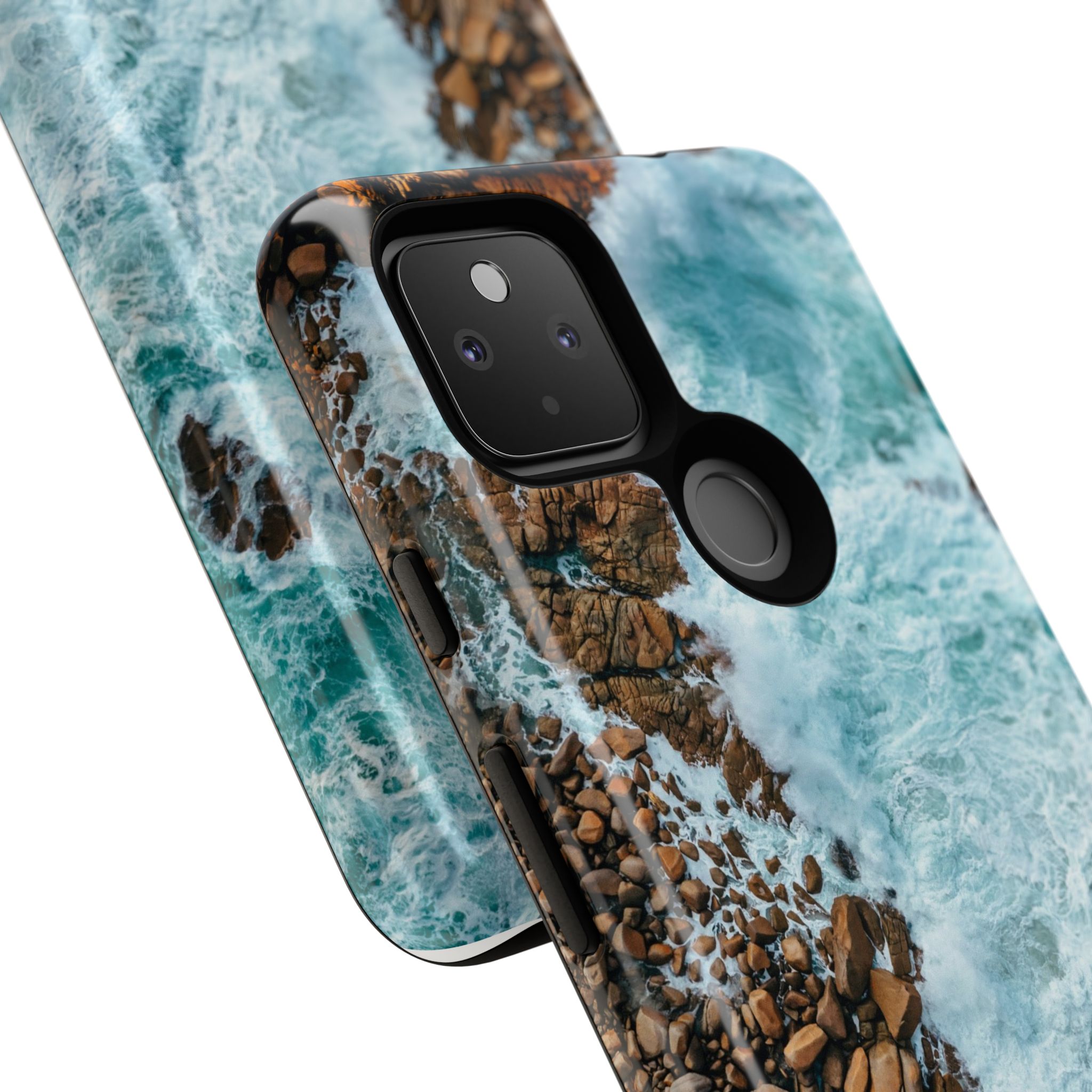 Coastal-Nautilus Tough Cases - Scandinavian-Rustic Shoreline - Image 226
