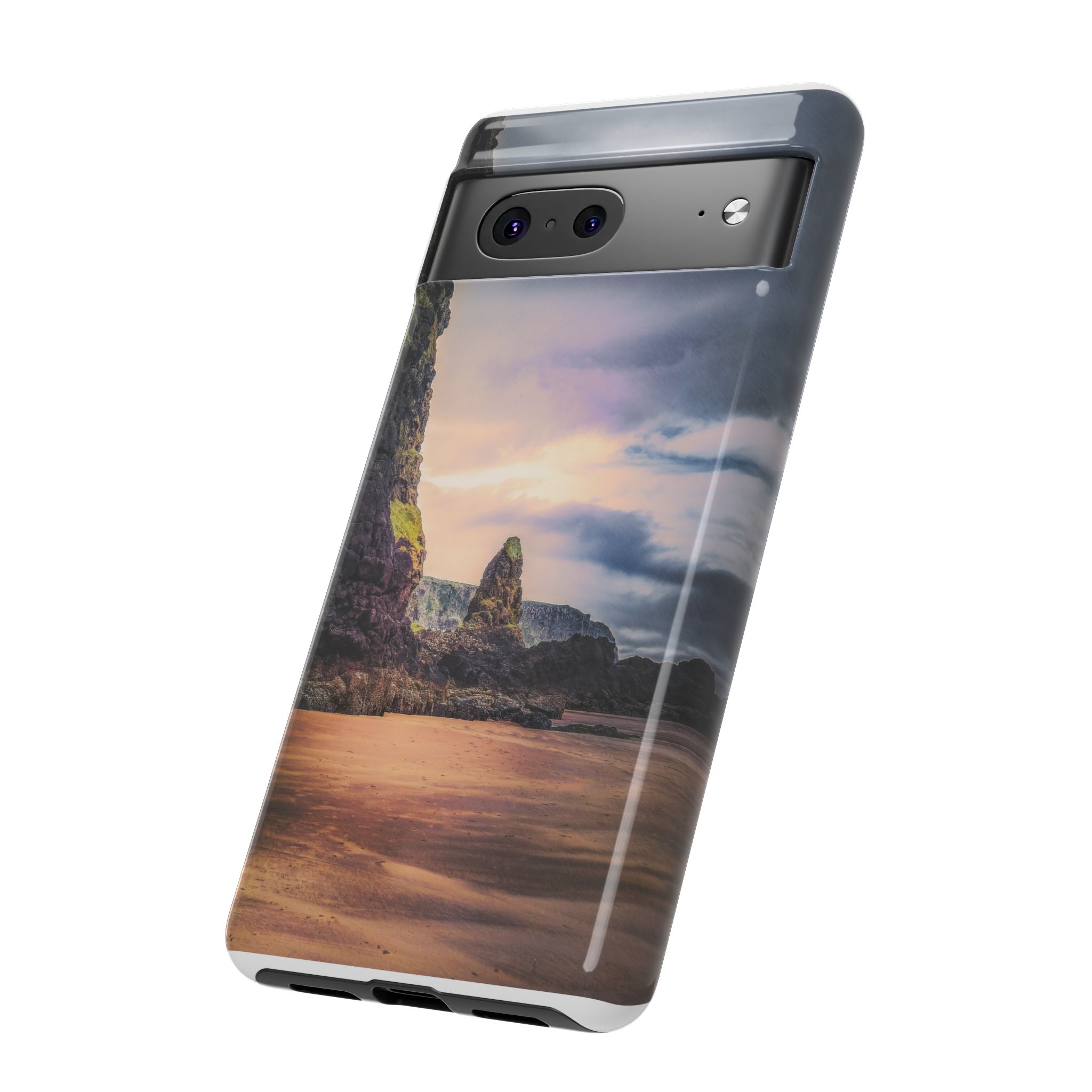 Mystic Cliff Tough Cases - Scandinavian-Modern Coastal Twilight - Image 42