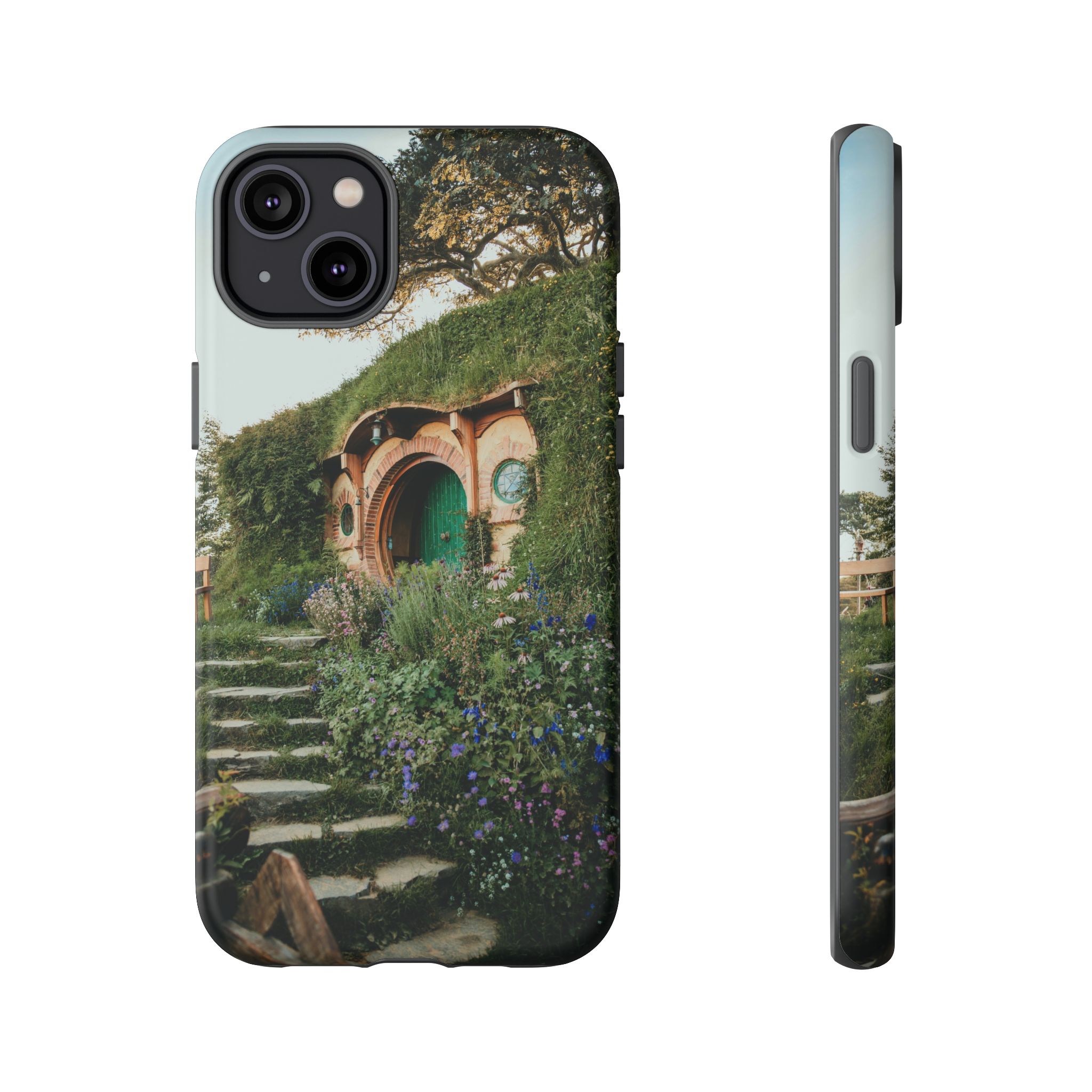 Cottagecore Hobbit Tough Case - Botanical-Pathway Rustic-Charm - Image 5