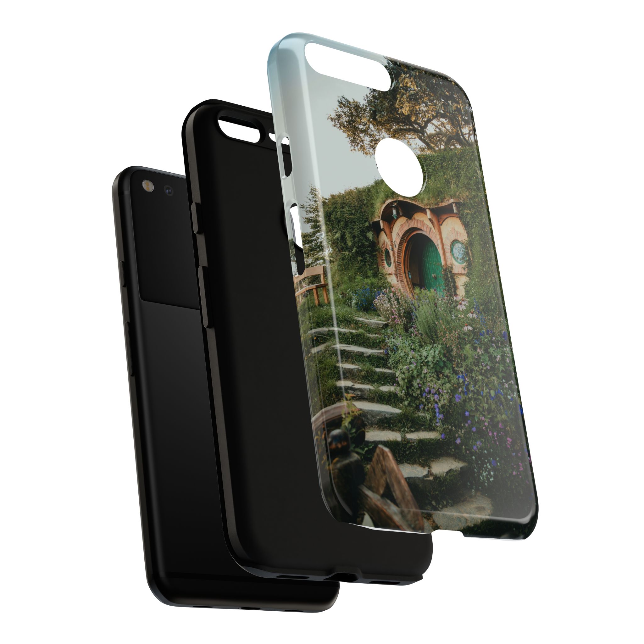 Cottagecore Hobbit Tough Case - Botanical-Pathway Rustic-Charm - Image 239