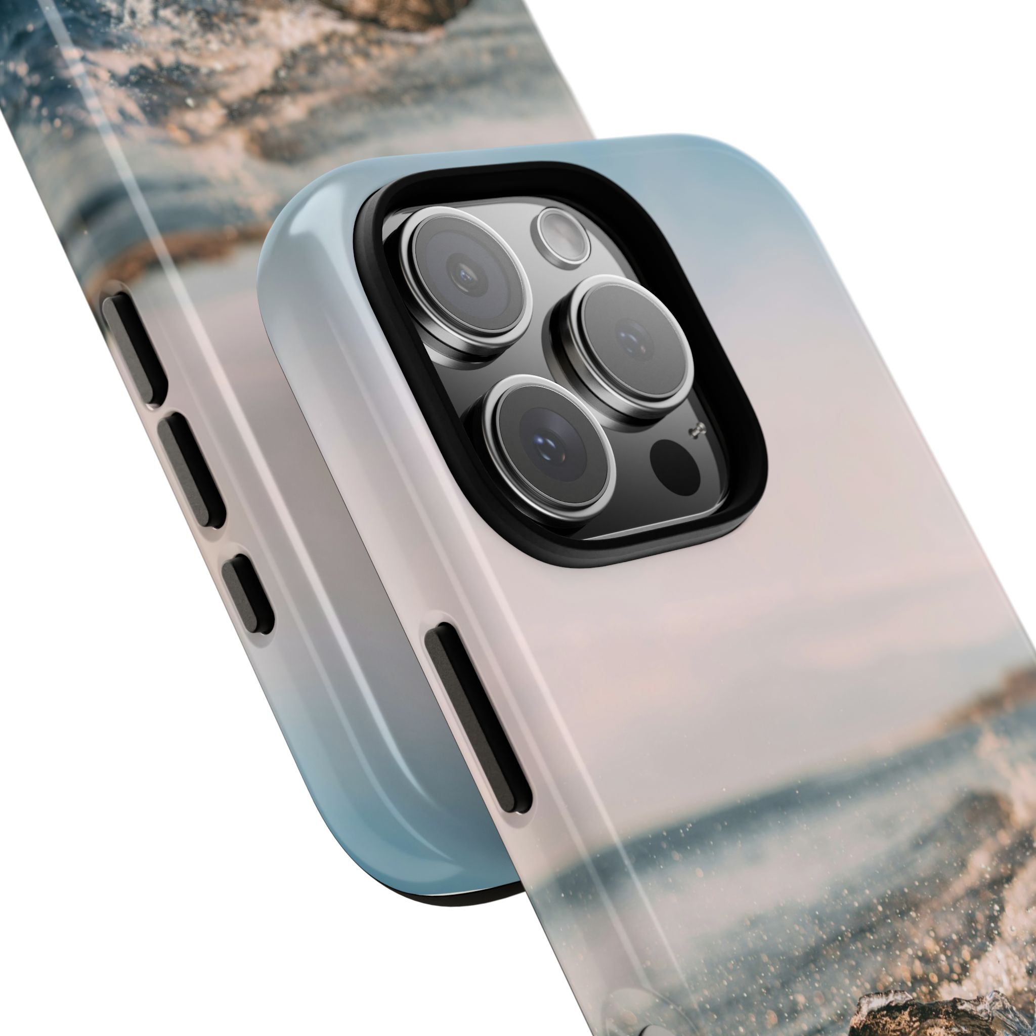 Coastal Wave Tough Cases - Scandinavian-Seaside Serenity - Image 138