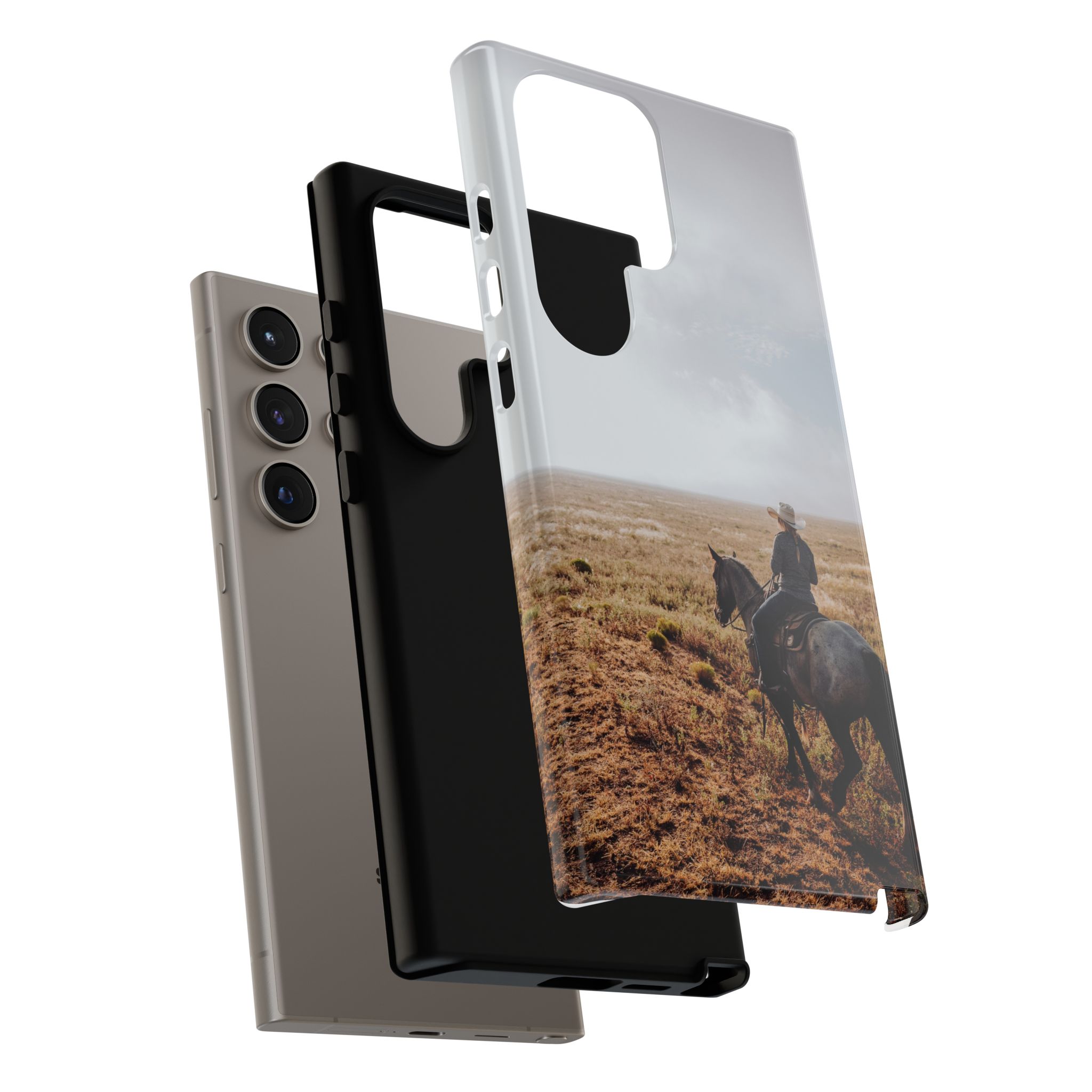 Prairie Cowboy Tough Case - Rustic-Western Morning Light - Image 100