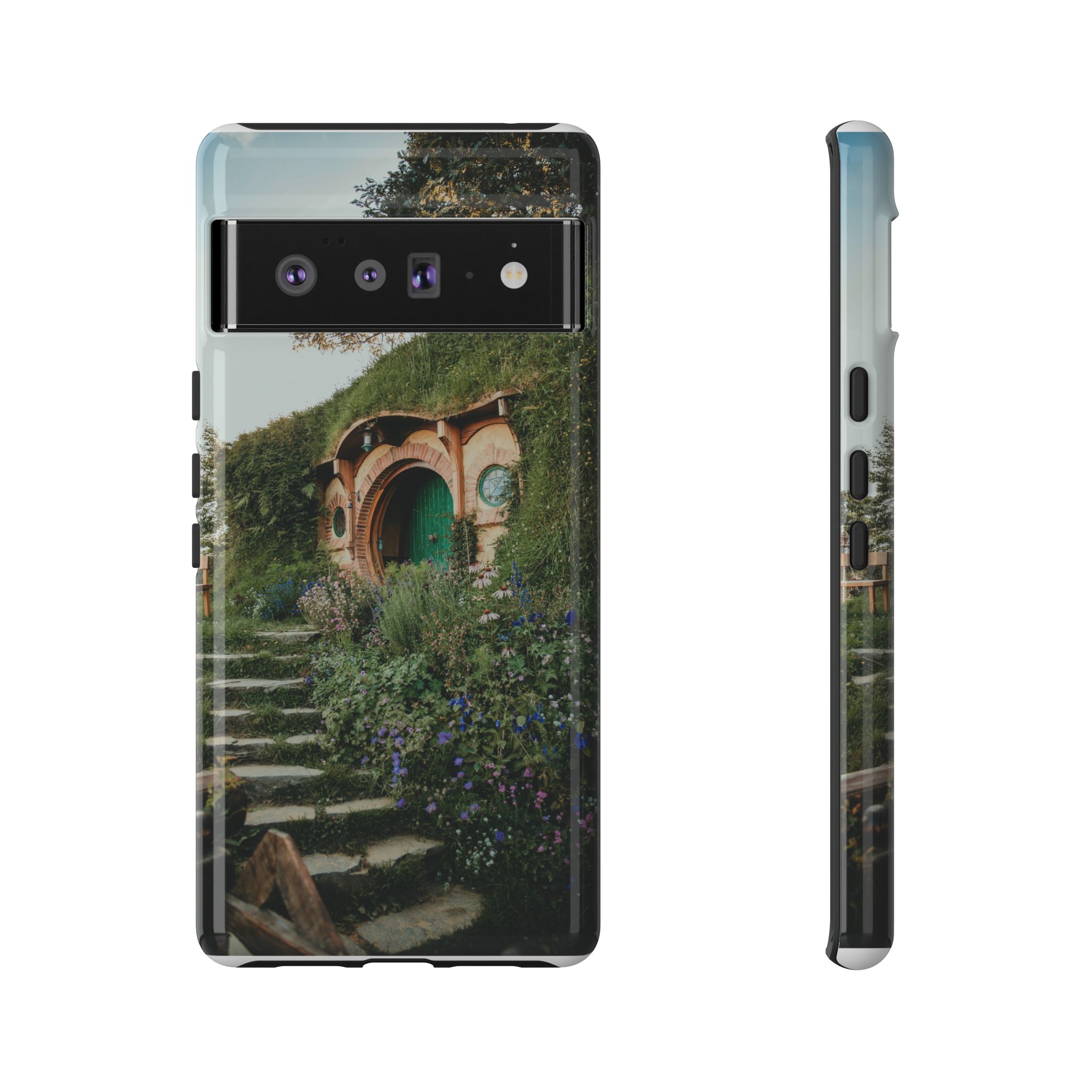 Cottagecore Hobbit Tough Case - Botanical-Pathway Rustic-Charm - Image 49