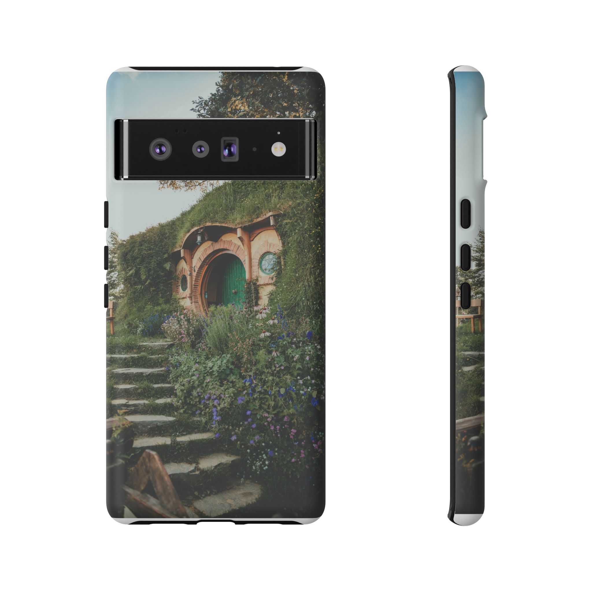 Cottagecore Hobbit Tough Case - Botanical-Pathway Rustic-Charm - Image 53