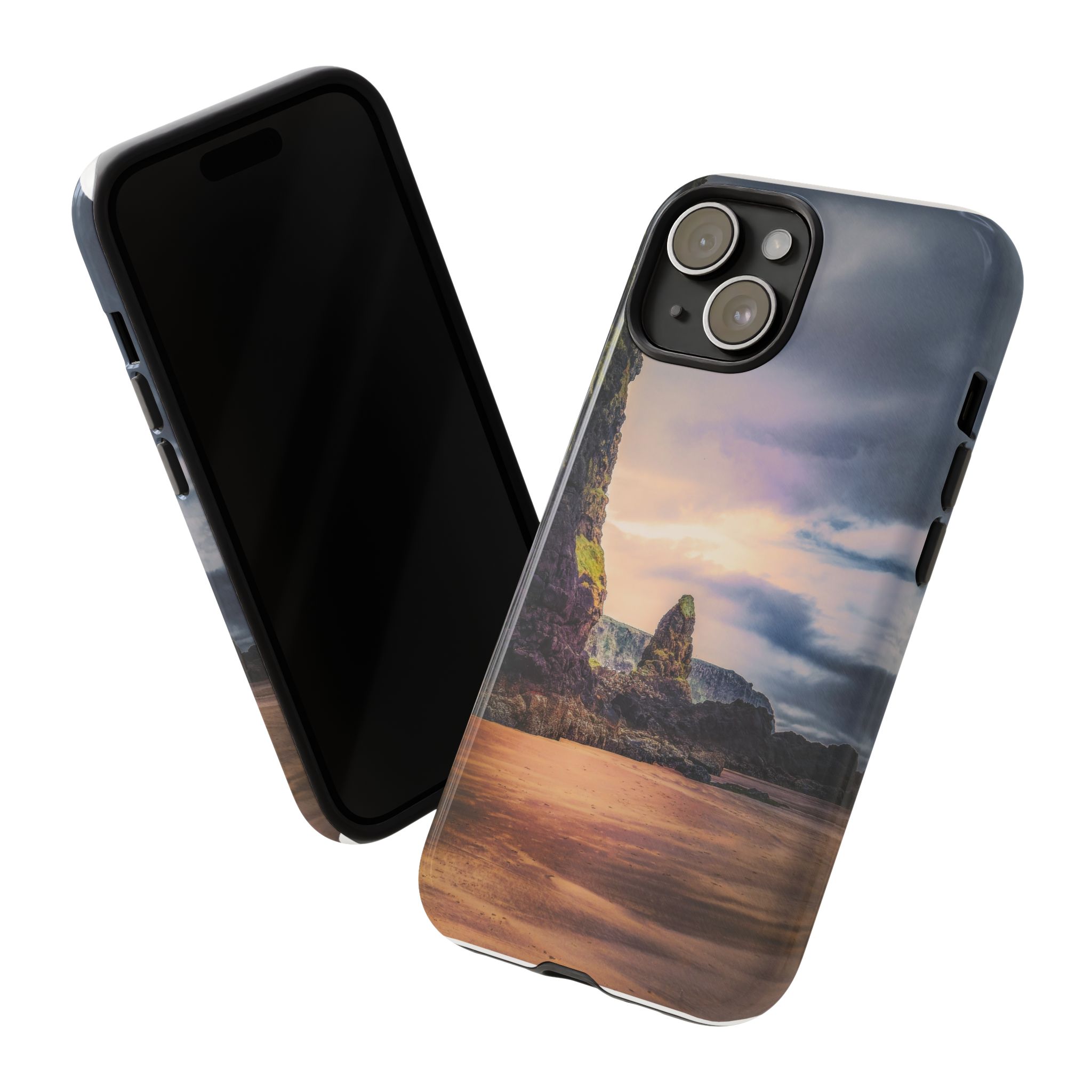 Mystic Cliff Tough Cases - Scandinavian-Modern Coastal Twilight - Image 58