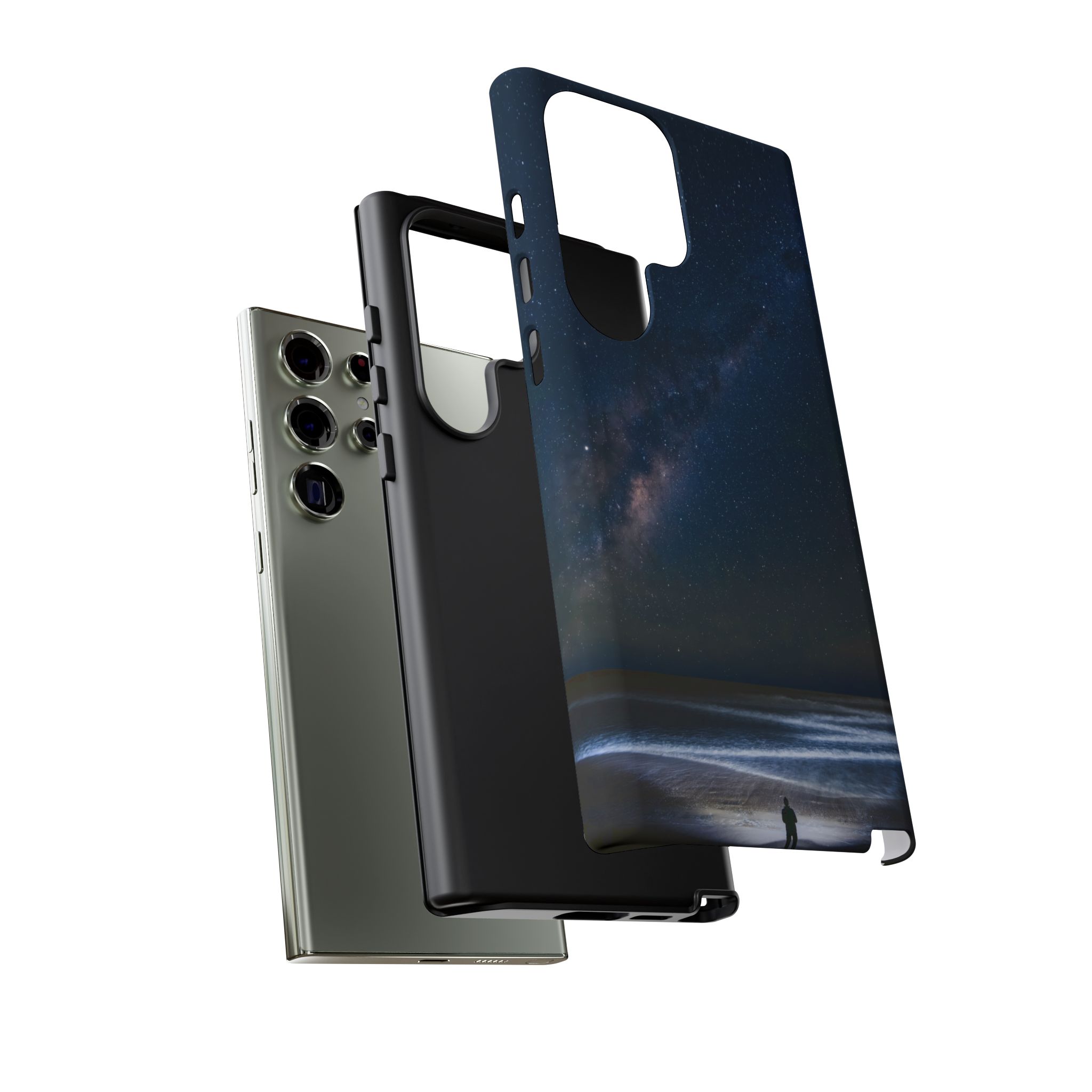 Cosmic Ocean Tough Cases - Starry-Night Horizon Glow - Image 39