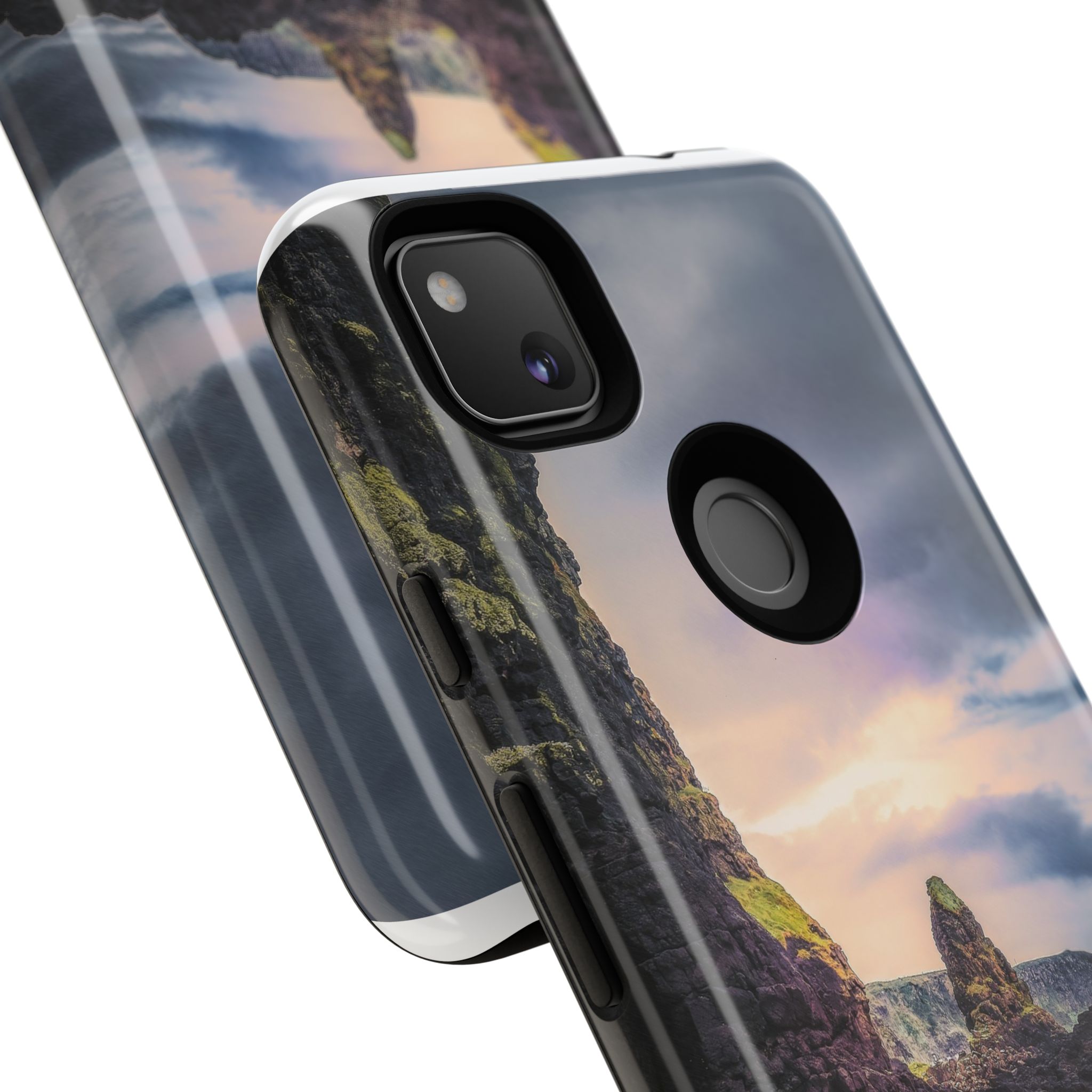 Mystic Cliff Tough Cases - Scandinavian-Modern Coastal Twilight - Image 220