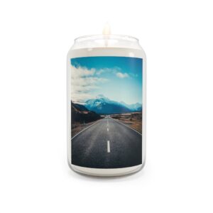 Alpine Horizon Scented Candle, 13.75oz - Cinematic-Vista Roadscape