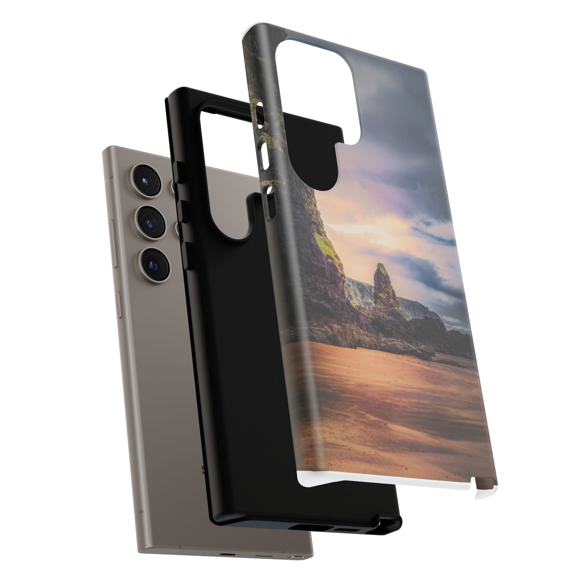Mystic Cliff Tough Cases - Scandinavian-Modern Coastal Twilight - Image 104
