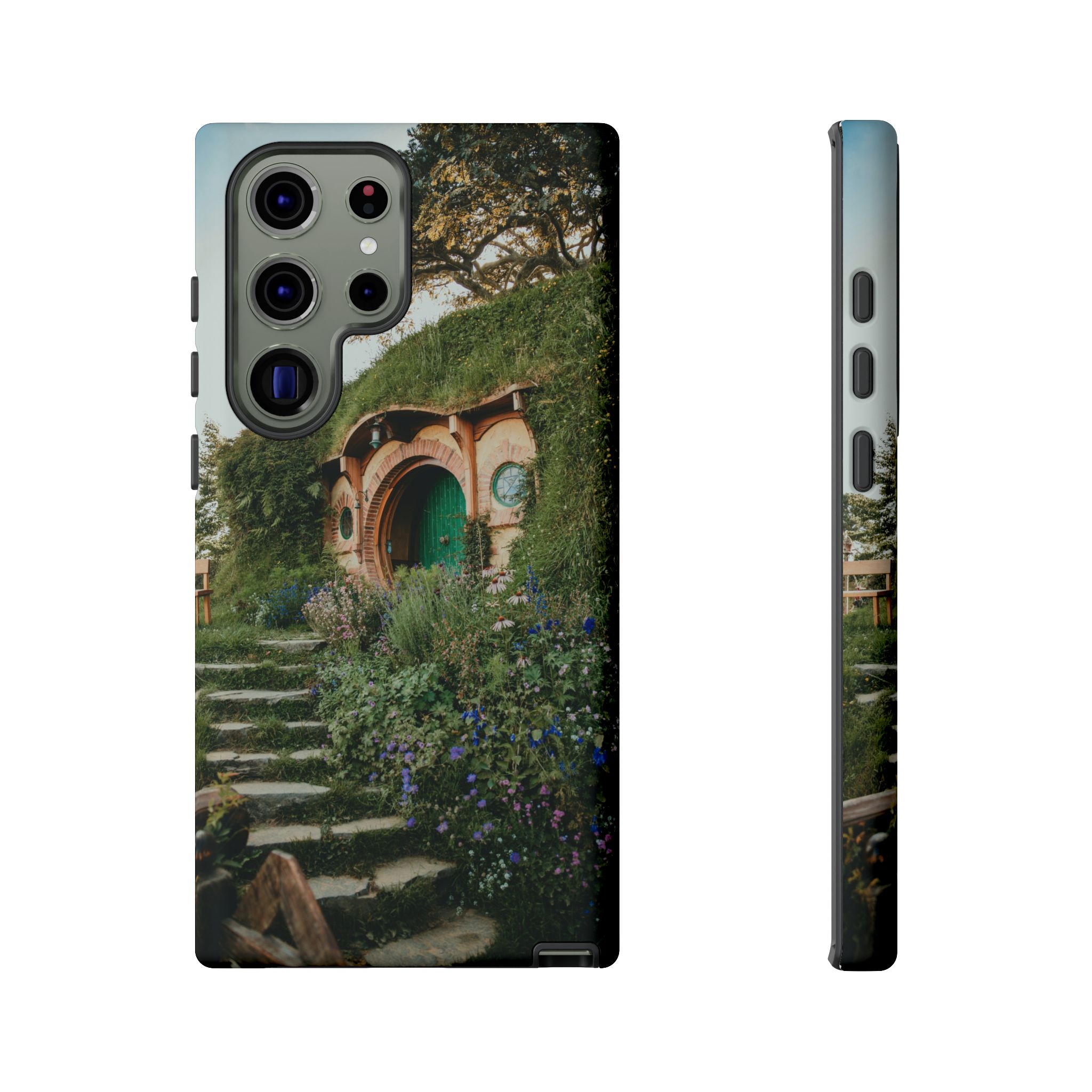 Cottagecore Hobbit Tough Case - Botanical-Pathway Rustic-Charm - Image 37