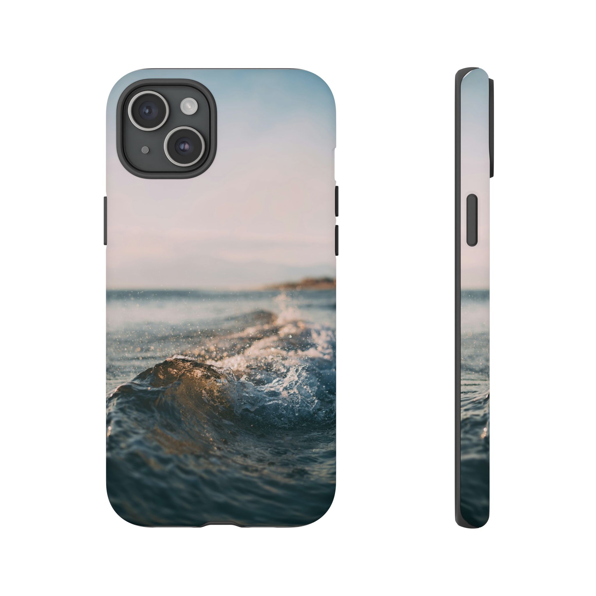Coastal Wave Tough Cases - Scandinavian-Seaside Serenity - Image 66