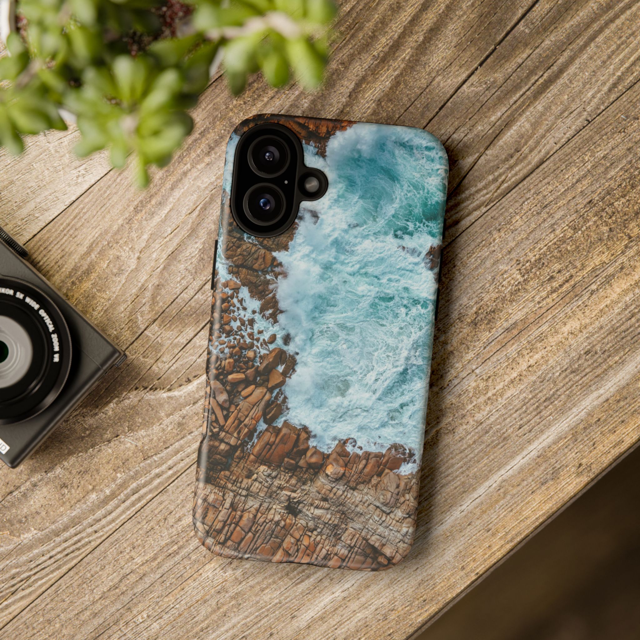 Coastal-Nautilus Tough Cases - Scandinavian-Rustic Shoreline - Image 136