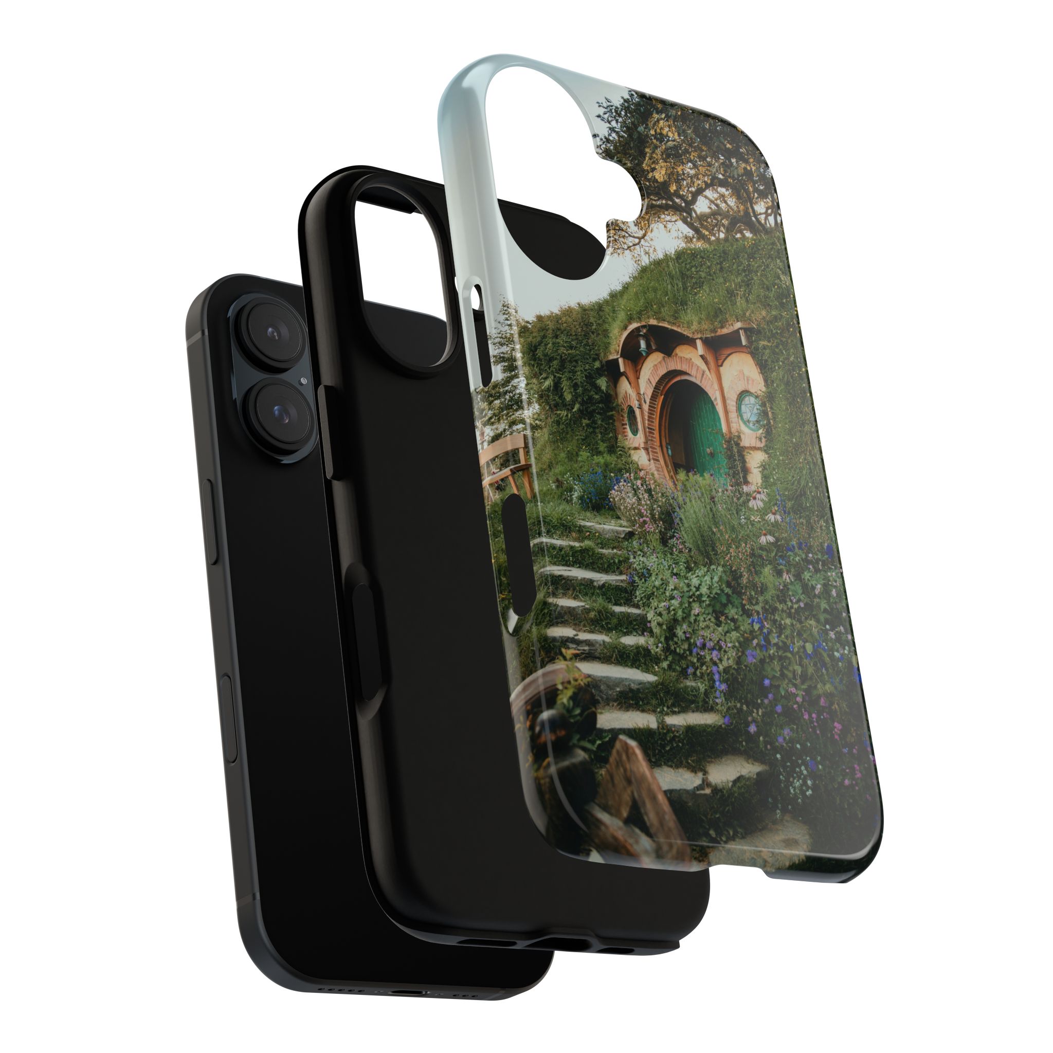 Cottagecore Hobbit Tough Case - Botanical-Pathway Rustic-Charm - Image 123