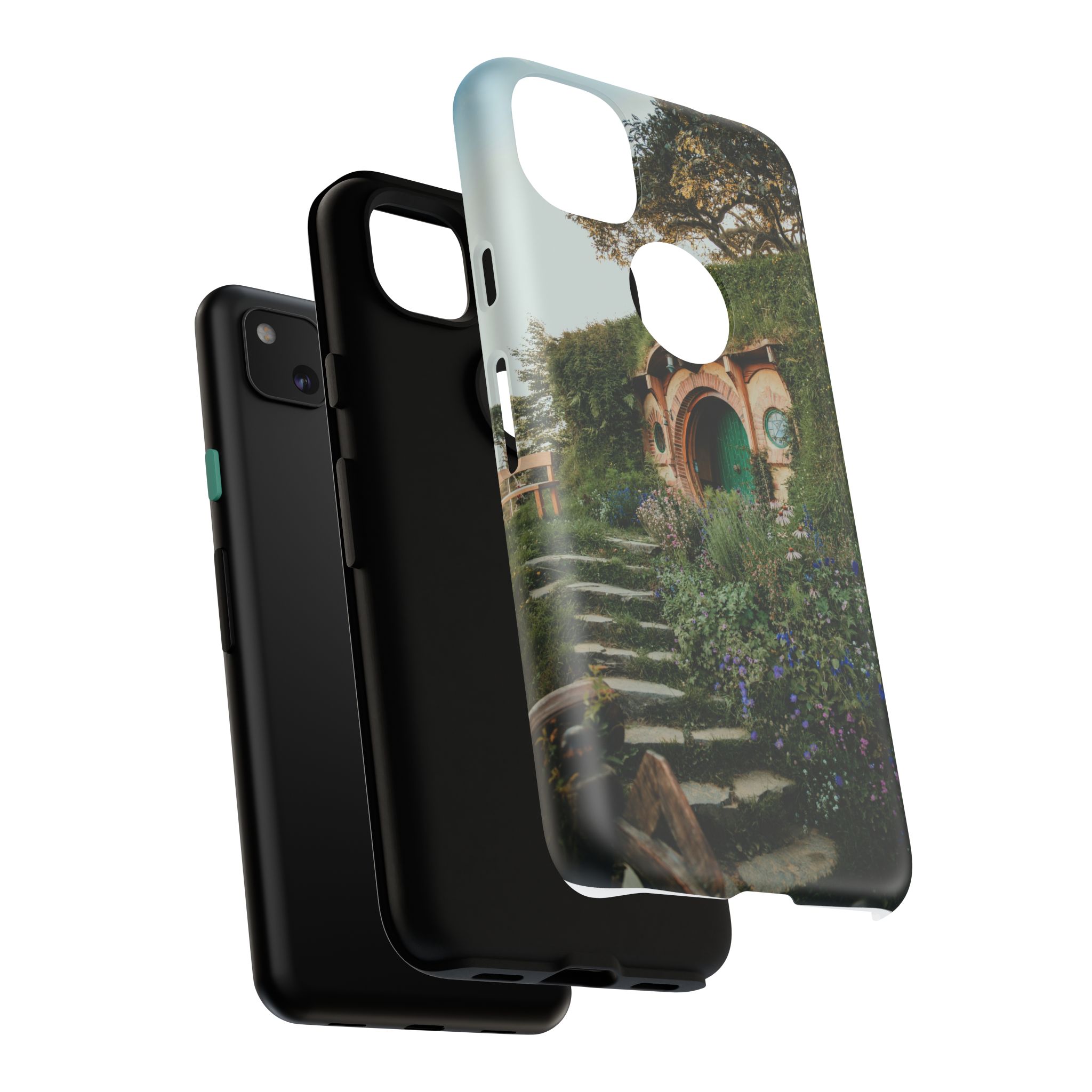 Cottagecore Hobbit Tough Case - Botanical-Pathway Rustic-Charm - Image 224