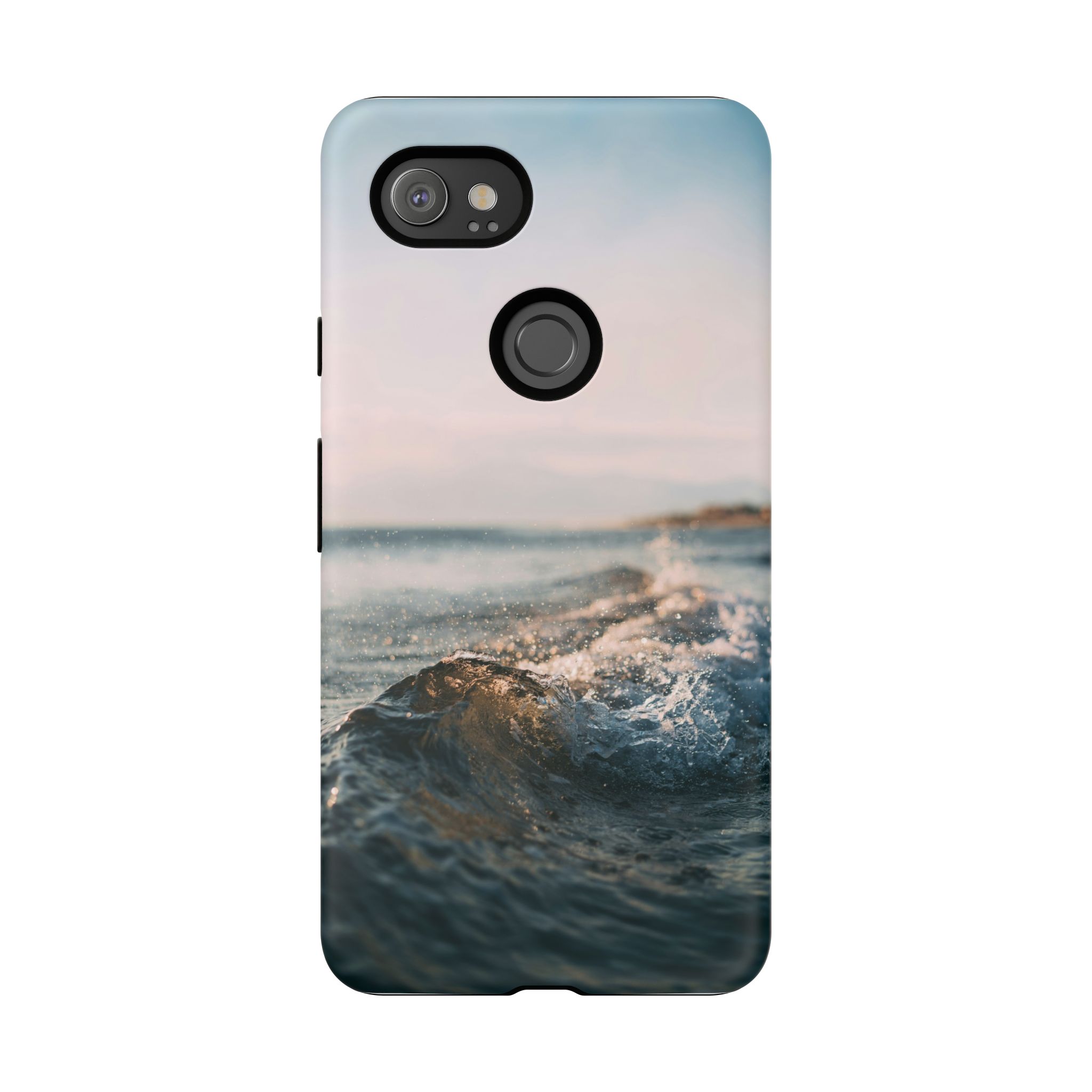Coastal Wave Tough Cases - Scandinavian-Seaside Serenity - Image 180