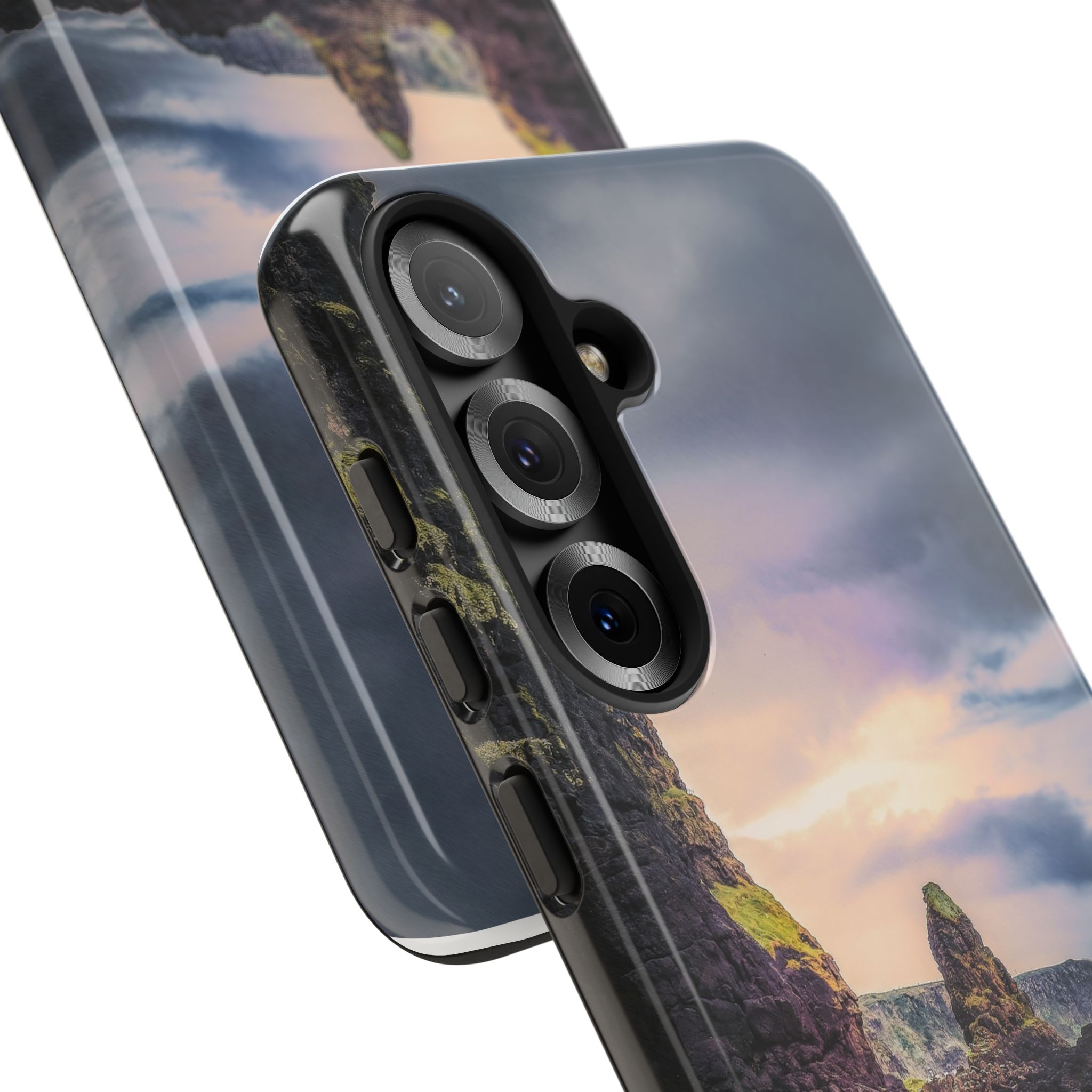 Mystic Cliff Tough Cases - Scandinavian-Modern Coastal Twilight - Image 244