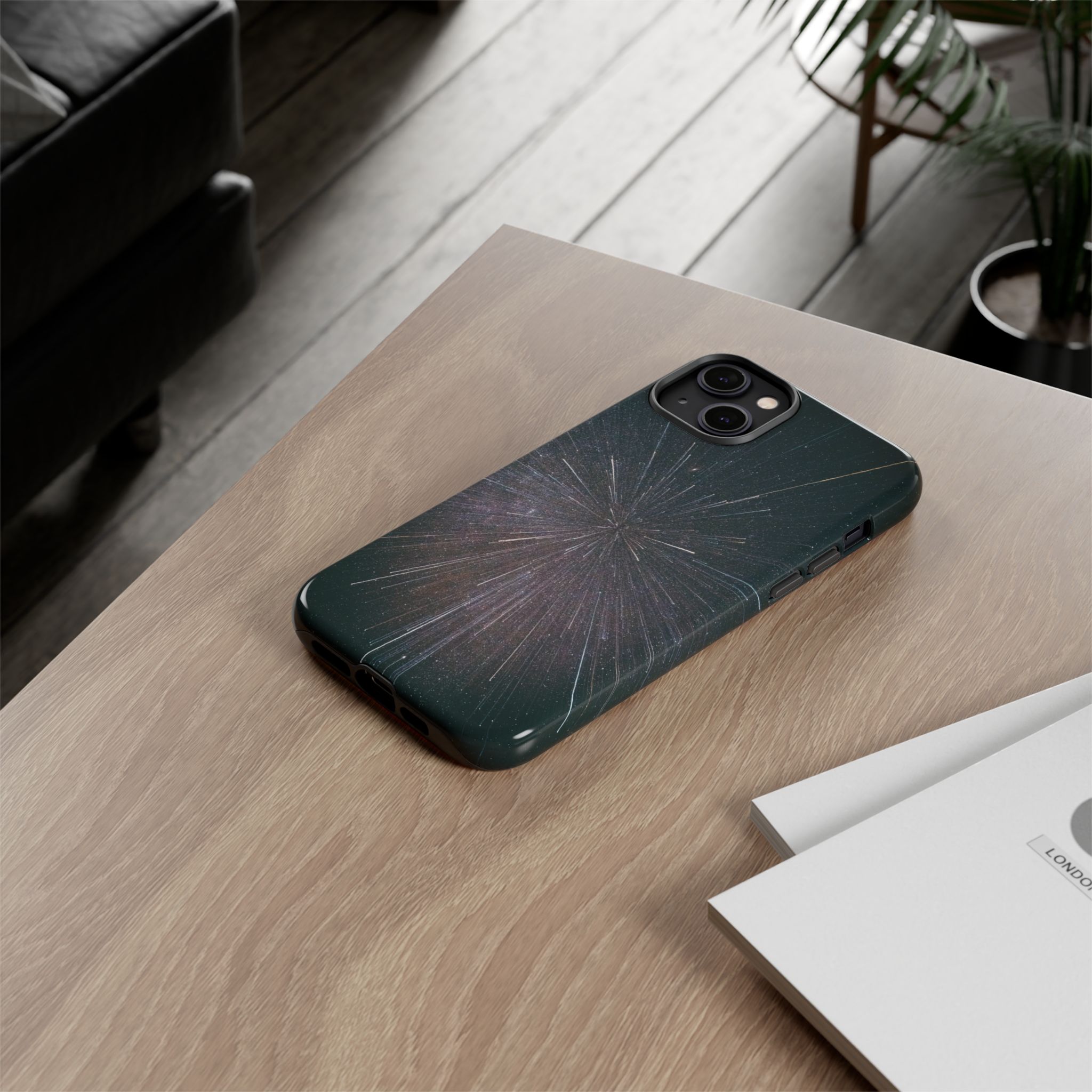 Nebula Burst Tough Case - Cosmic-Glitch Star Field - Image 4