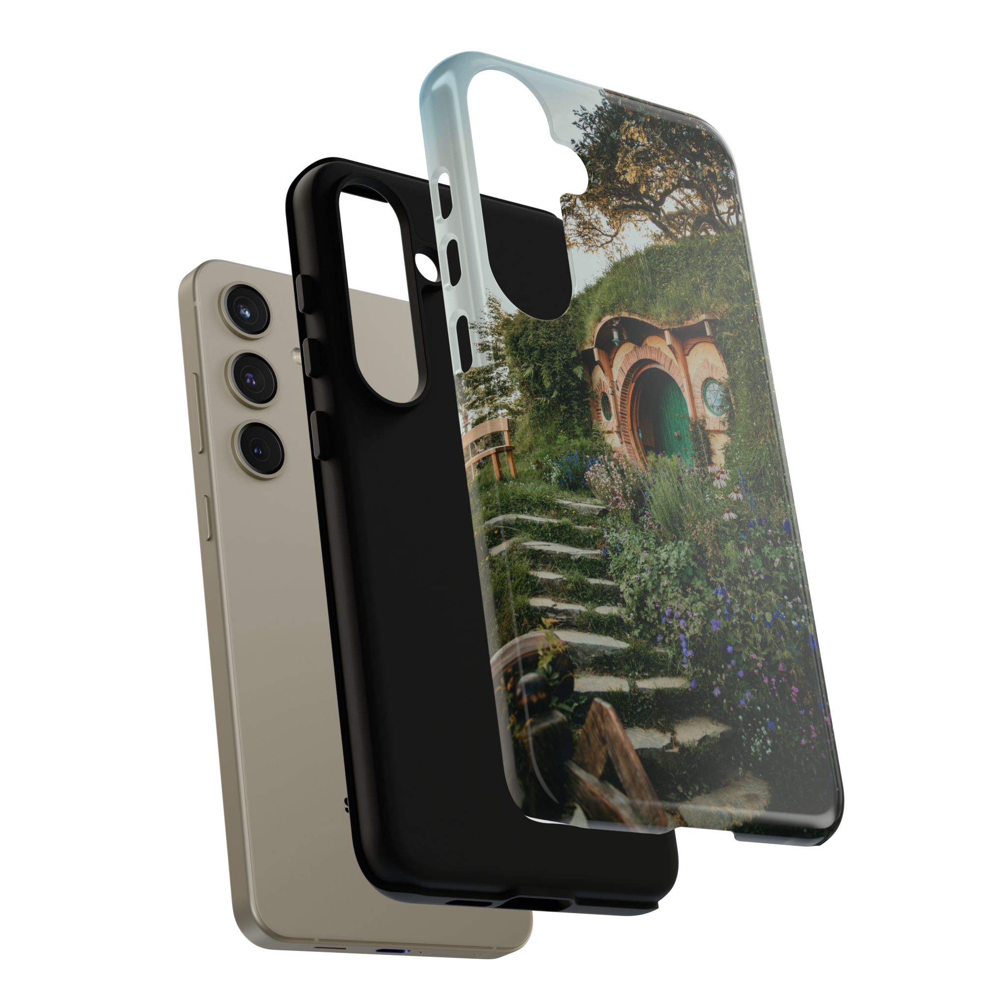 Cottagecore Hobbit Tough Case - Botanical-Pathway Rustic-Charm - Image 92