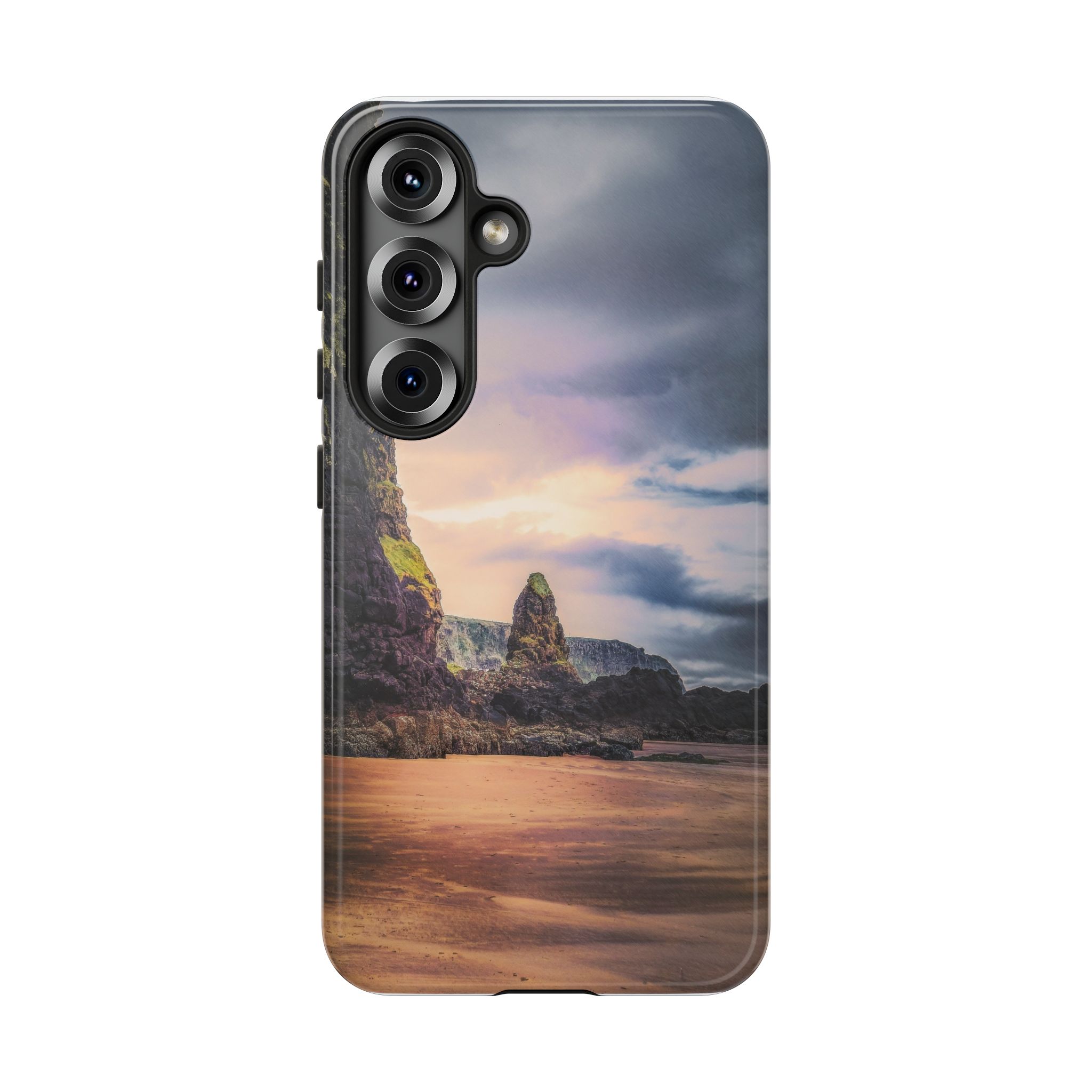 Mystic Cliff Tough Cases - Scandinavian-Modern Coastal Twilight - Image 243