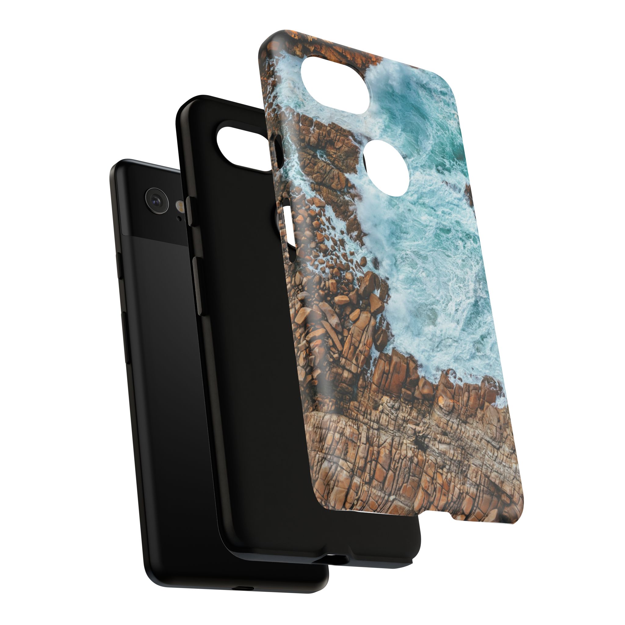 Coastal-Nautilus Tough Cases - Scandinavian-Rustic Shoreline - Image 182