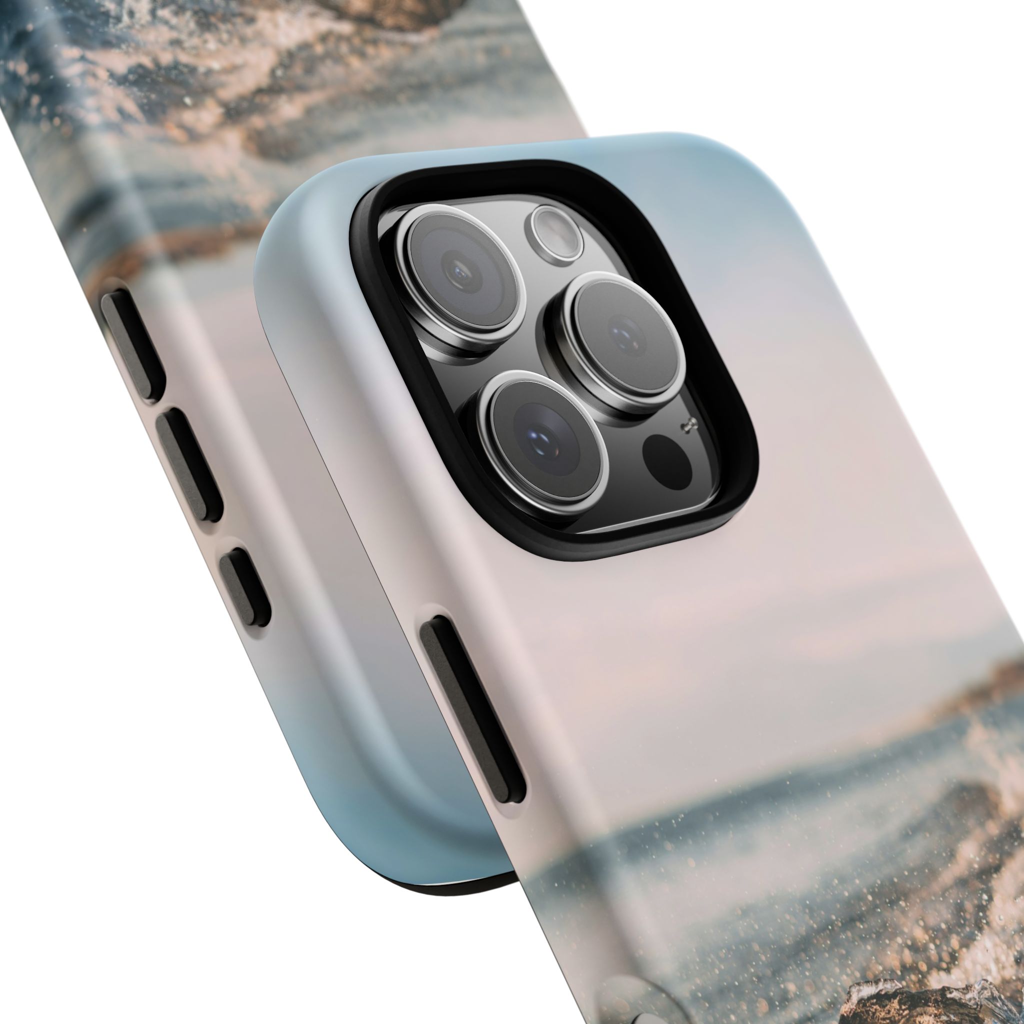 Coastal Wave Tough Cases - Scandinavian-Seaside Serenity - Image 142