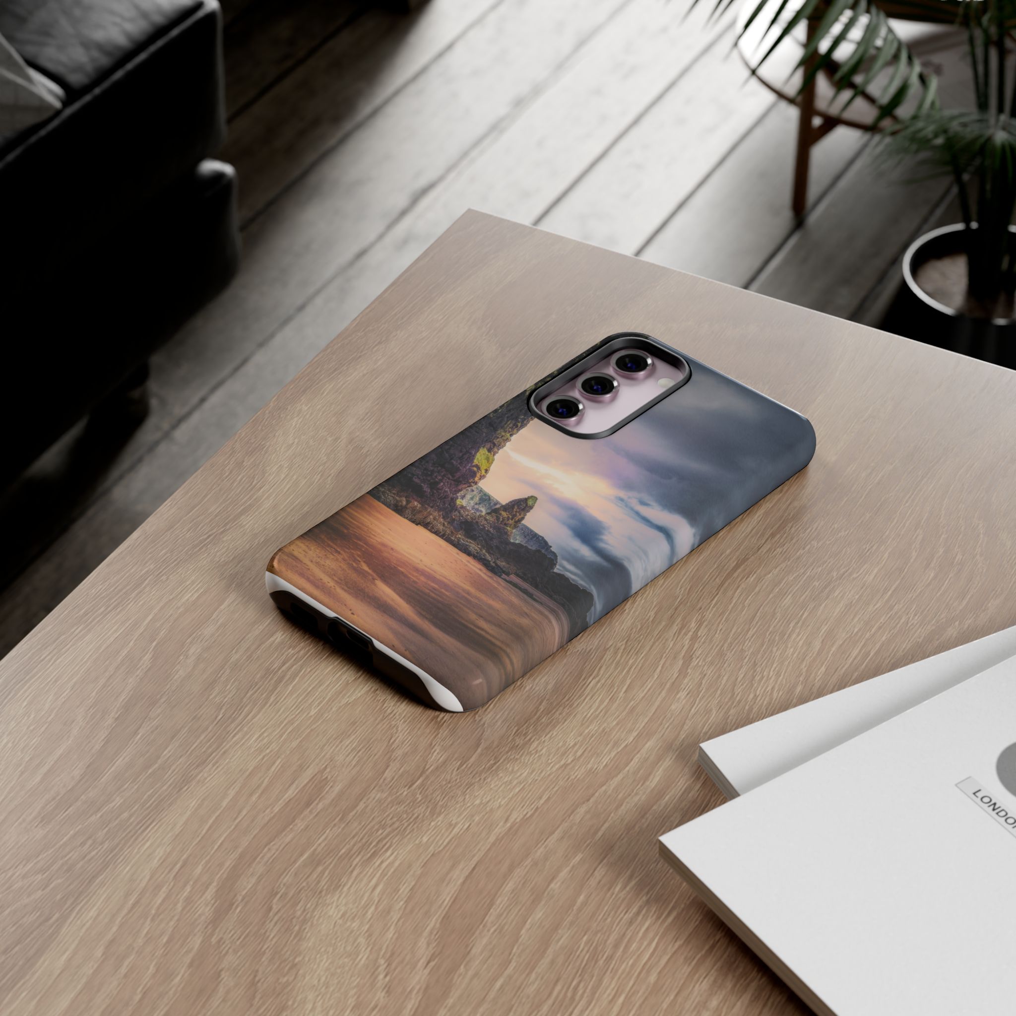 Mystic Cliff Tough Cases - Scandinavian-Modern Coastal Twilight - Image 28