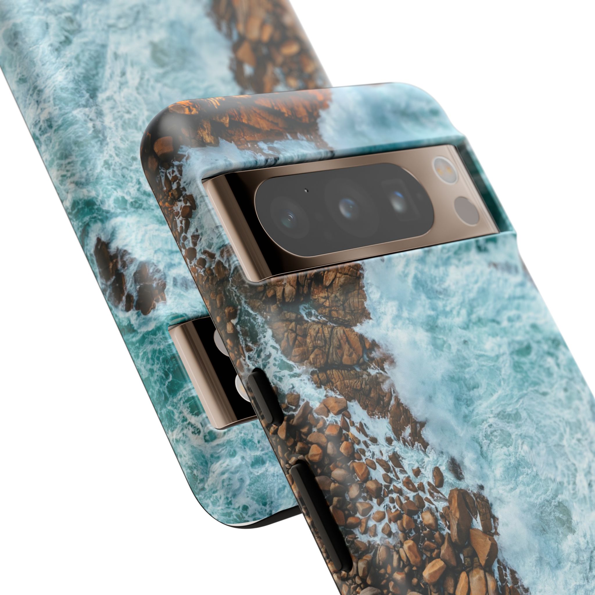 Coastal-Nautilus Tough Cases - Scandinavian-Rustic Shoreline - Image 110