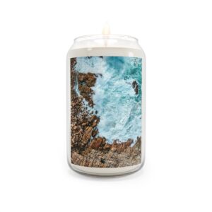 Coastal-Strata Scented Candle, 13.75oz - Scandinavian-Tide-Wave