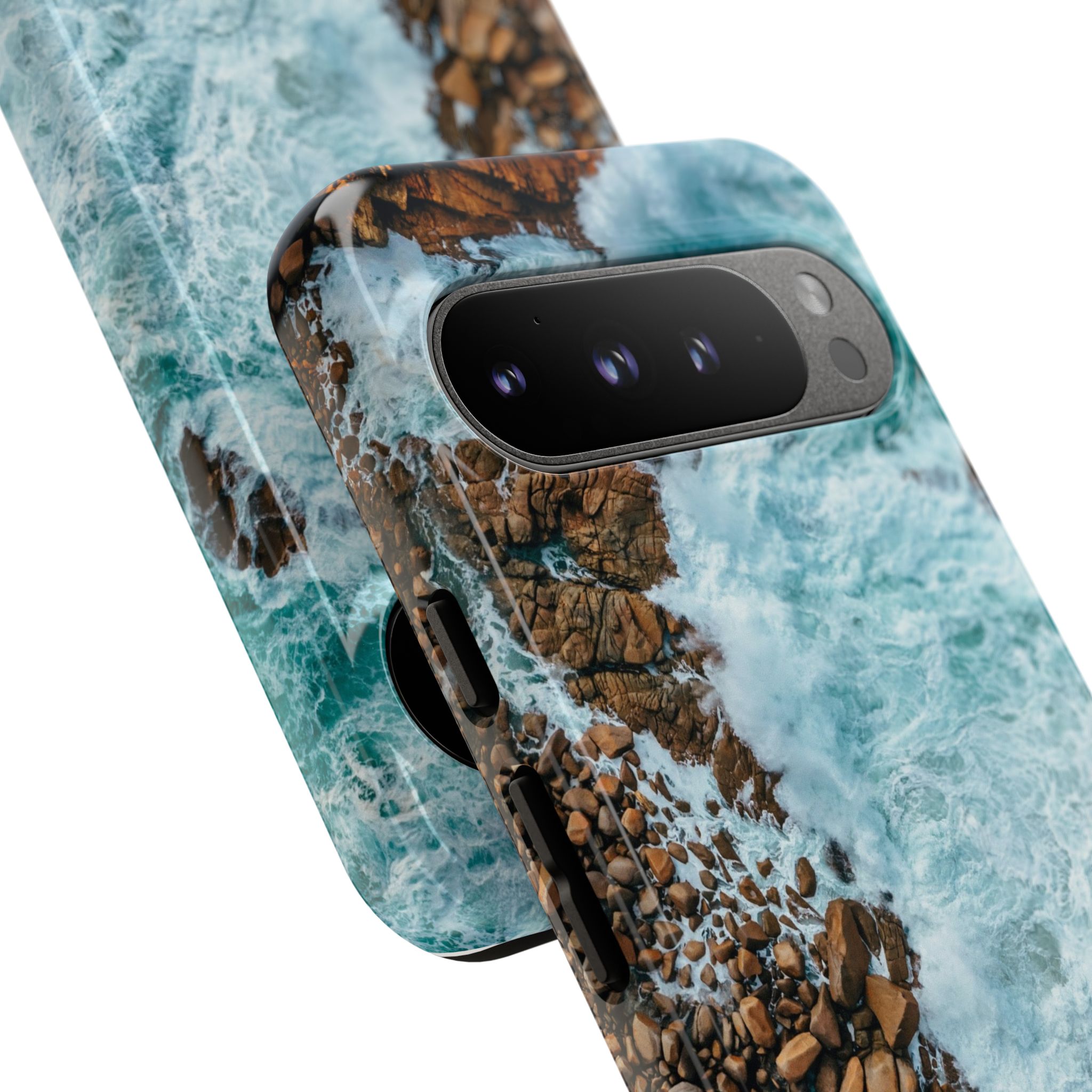 Coastal-Nautilus Tough Cases - Scandinavian-Rustic Shoreline - Image 166