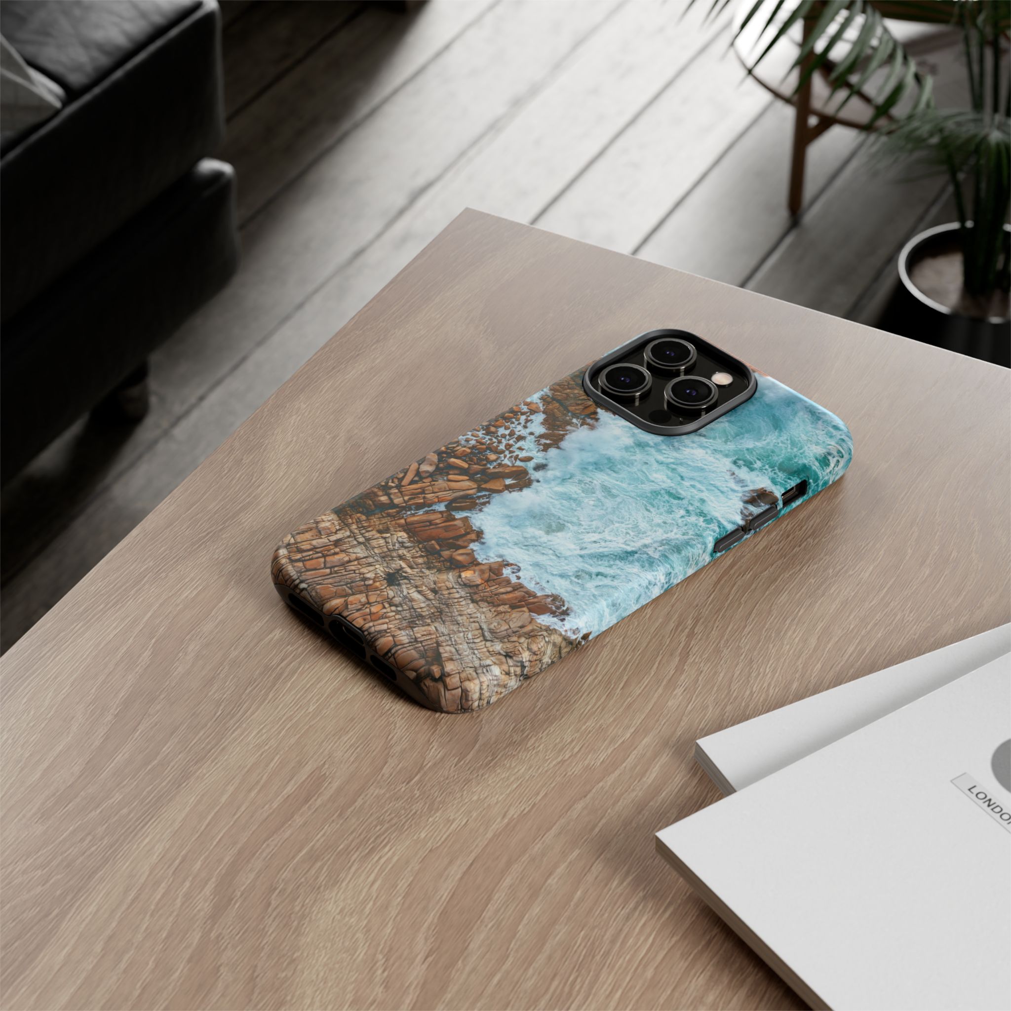 Coastal-Nautilus Tough Cases - Scandinavian-Rustic Shoreline - Image 16