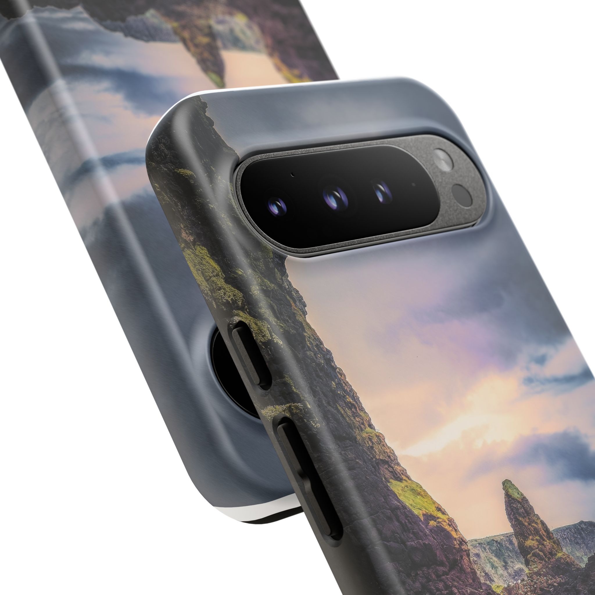 Mystic Cliff Tough Cases - Scandinavian-Modern Coastal Twilight - Image 169