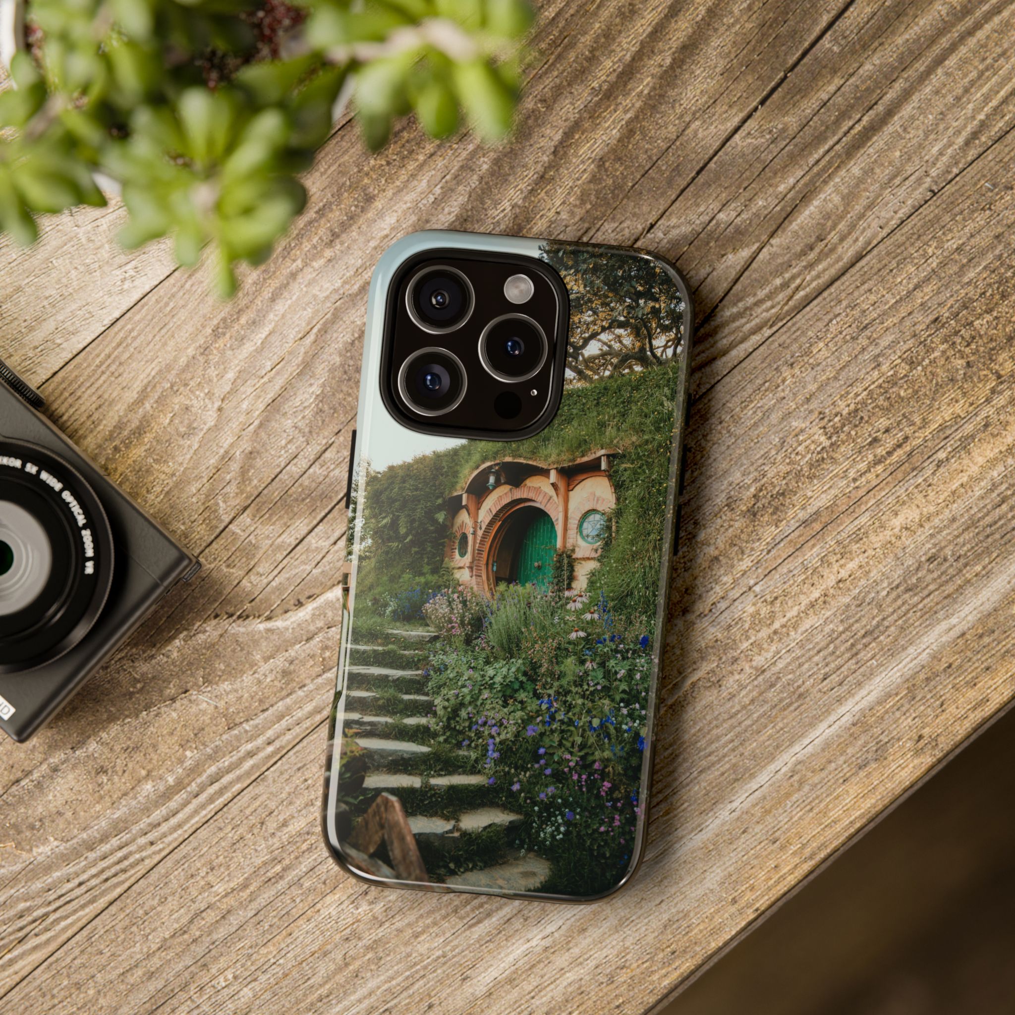 Cottagecore Hobbit Tough Case - Botanical-Pathway Rustic-Charm - Image 140