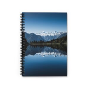 Alpine Reflection Spiral Notebook - Contemporary Natural Landscape View